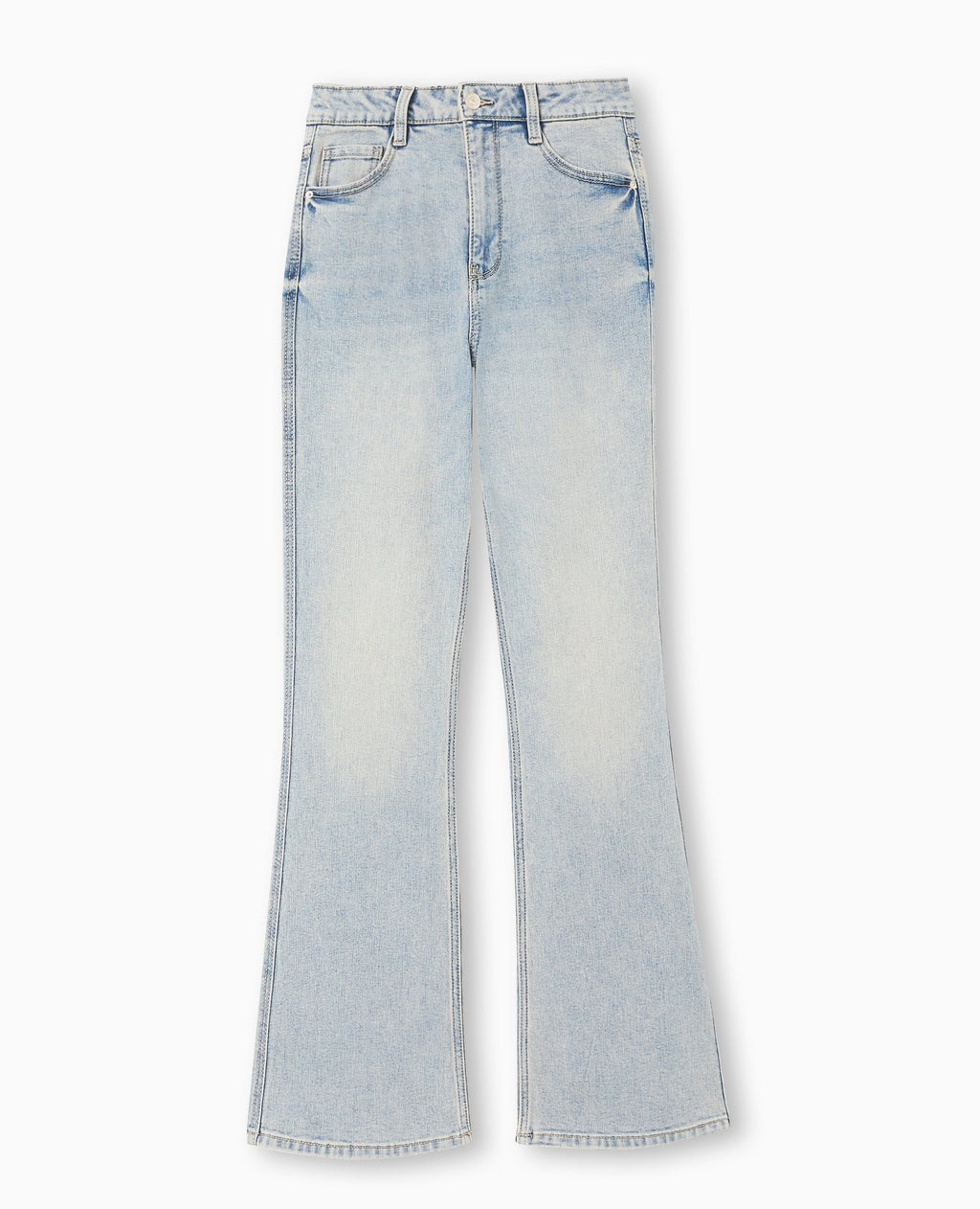Jean flare taille haute