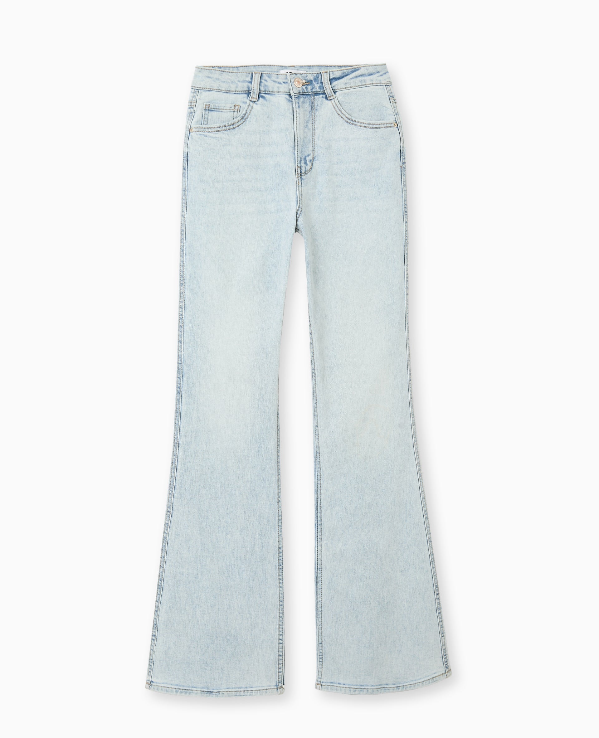 Jean flare taille haute