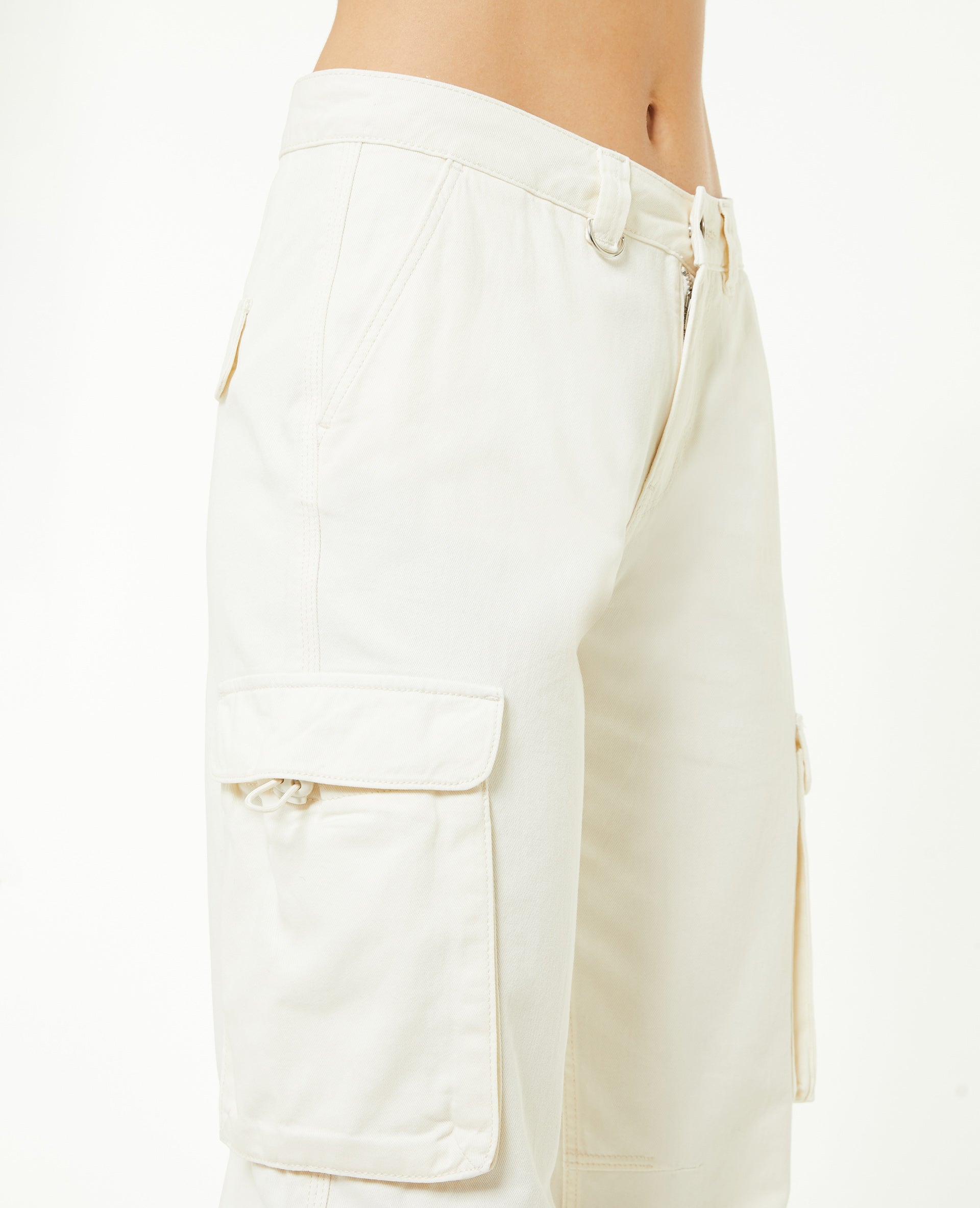 Pantalon cargo taille basse