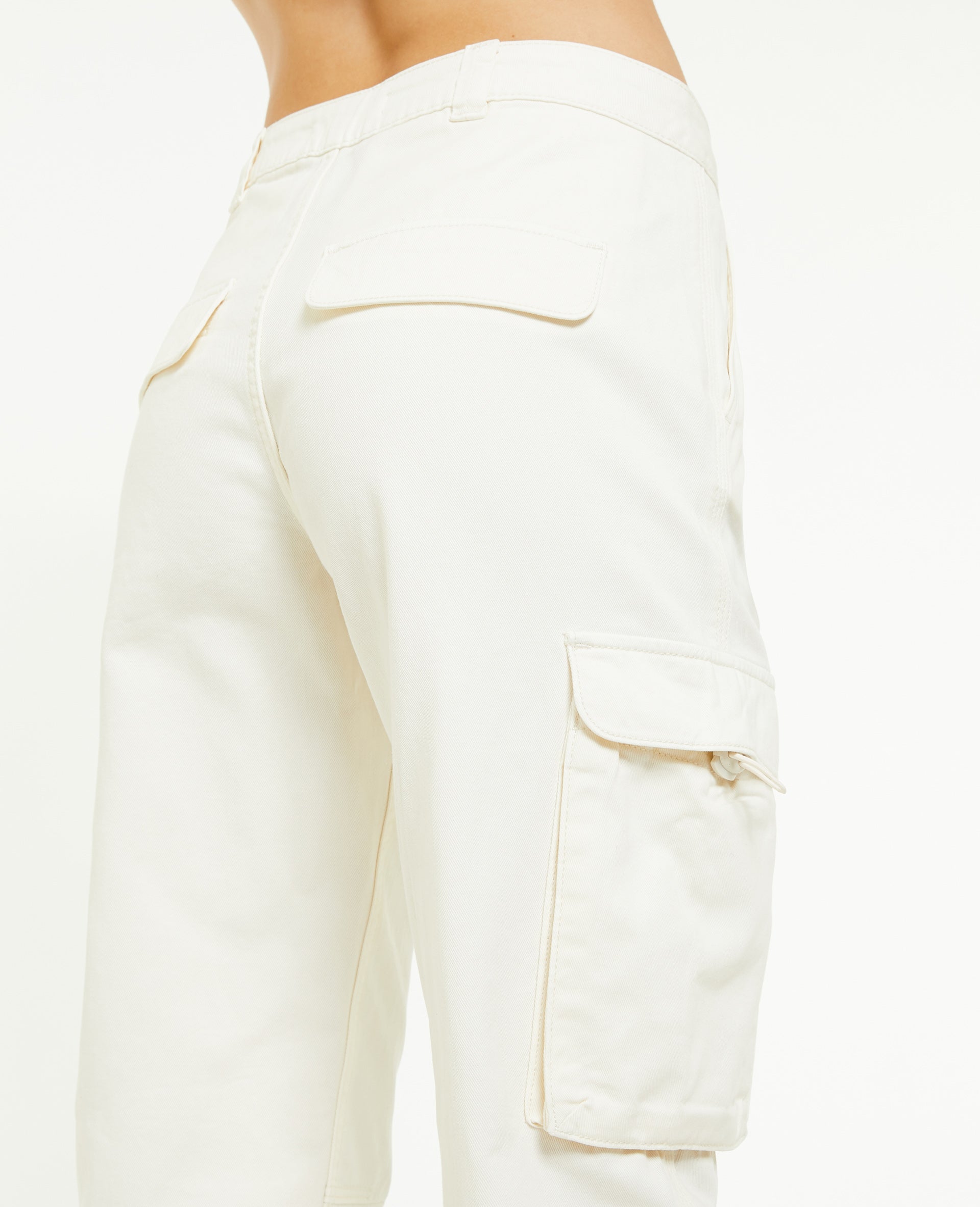 Pantalon cargo taille basse