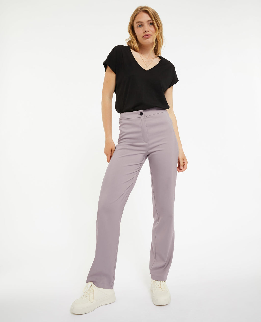 Pantalon city droit et ajusté