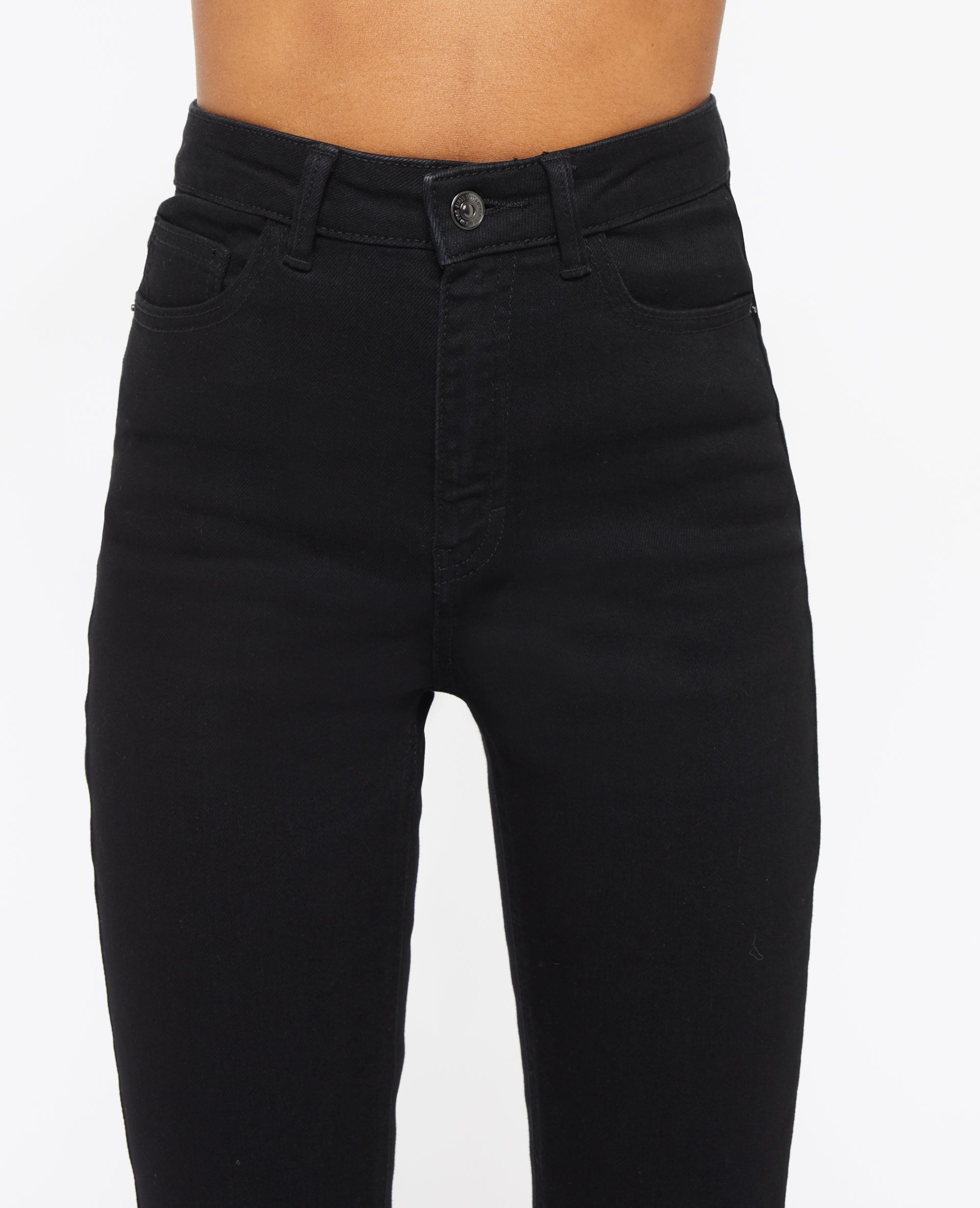 Jean skinny taille haute