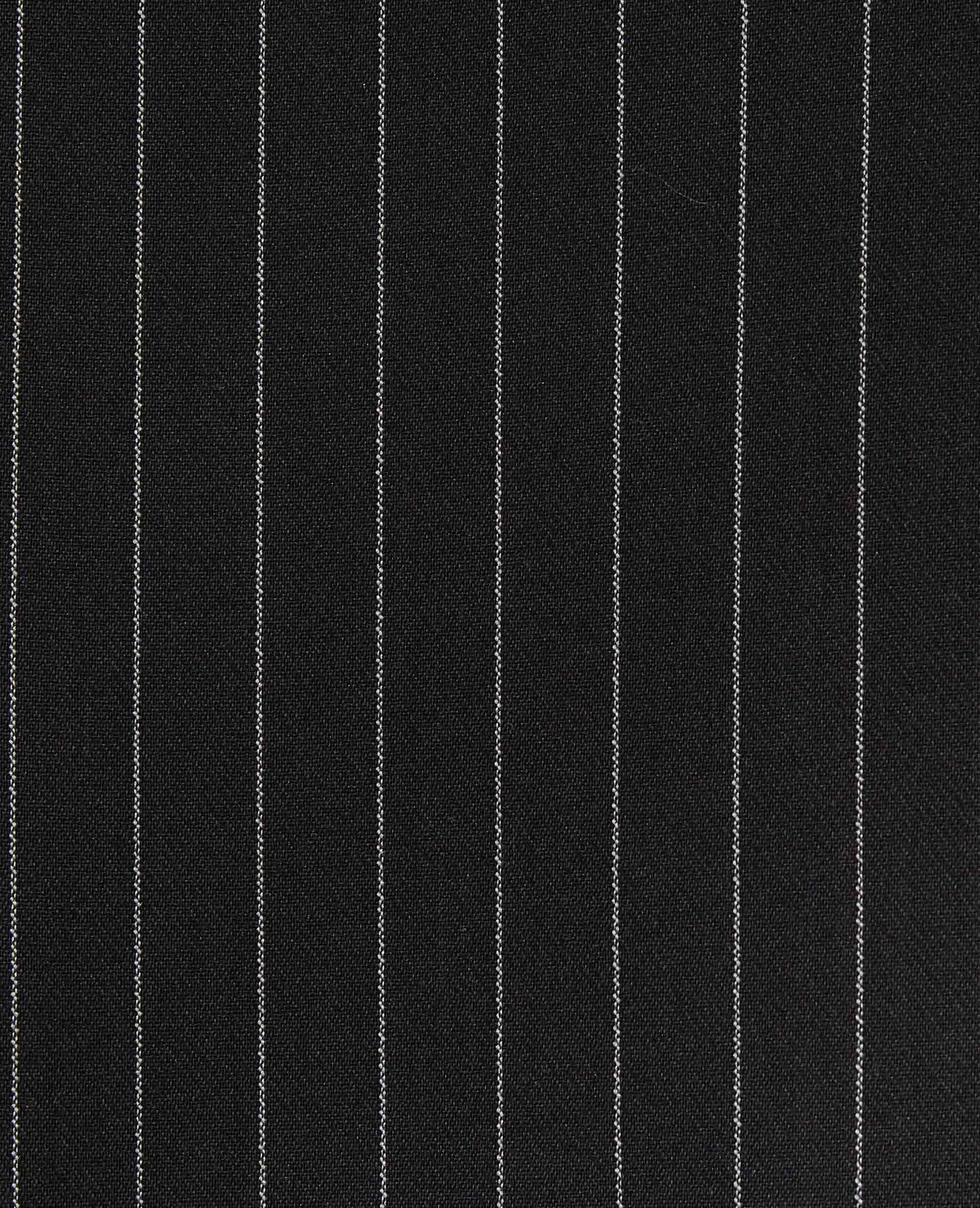 Pantalon droit avec fines rayures