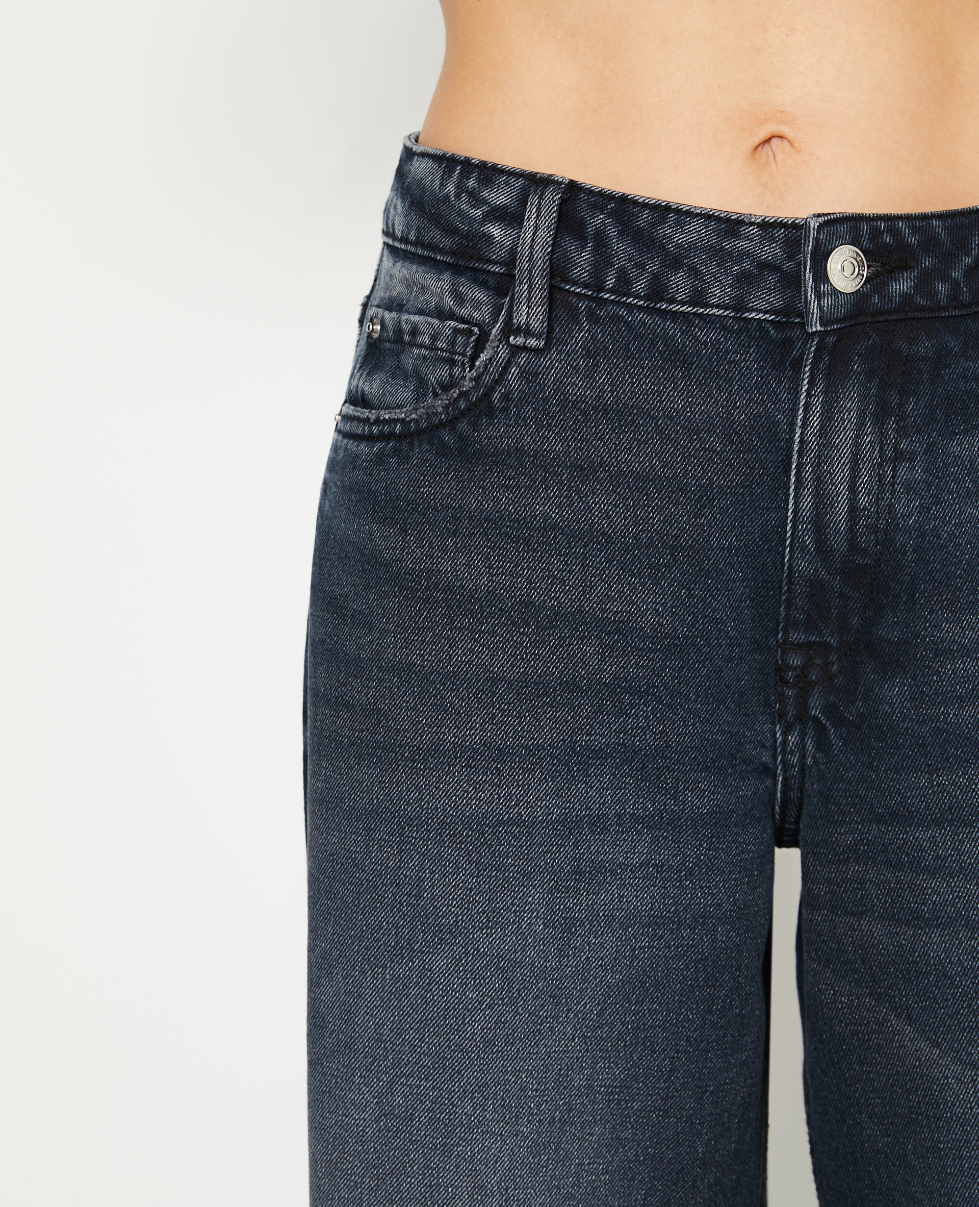 Jean baggy destroy taille basse