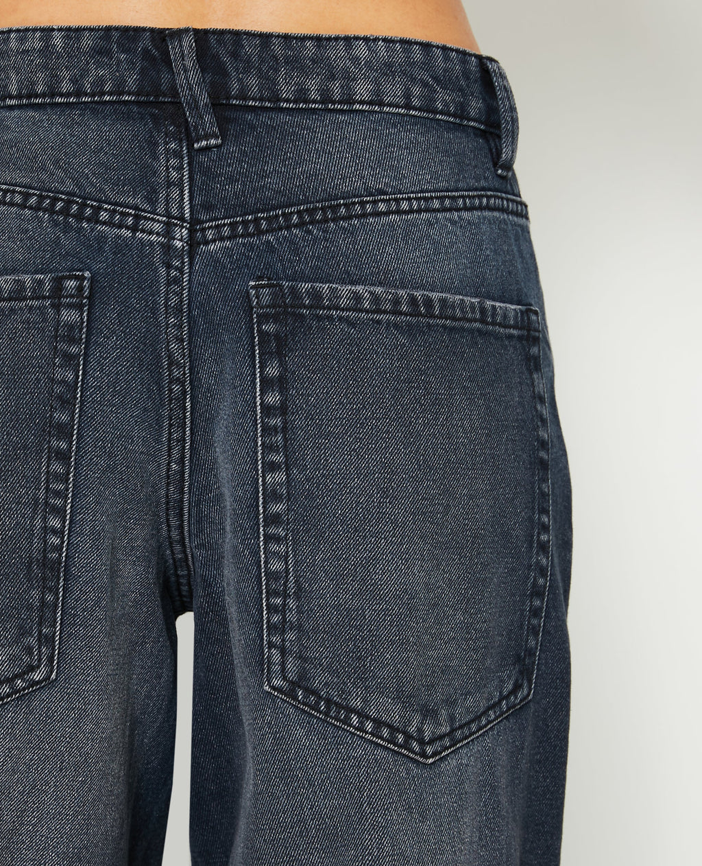 Jean baggy destroy taille basse
