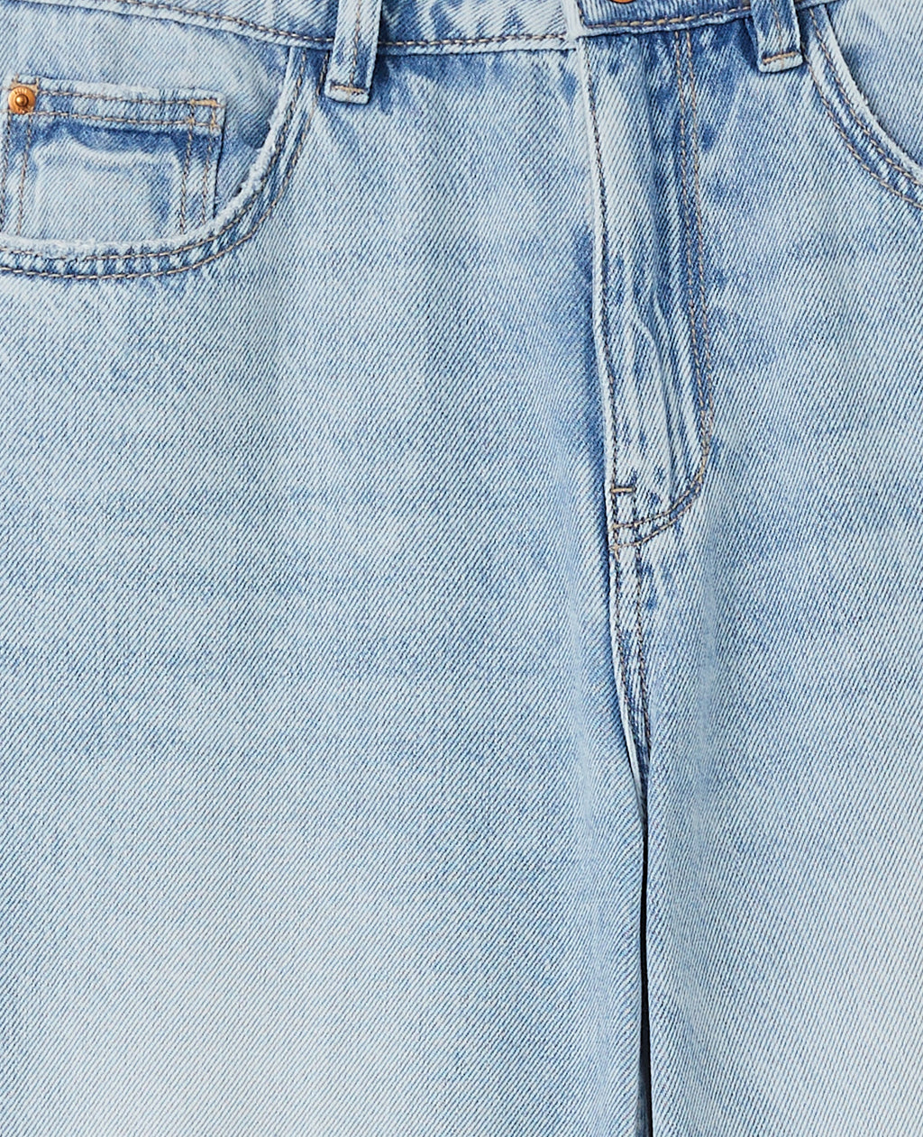 Jean wide taille haute