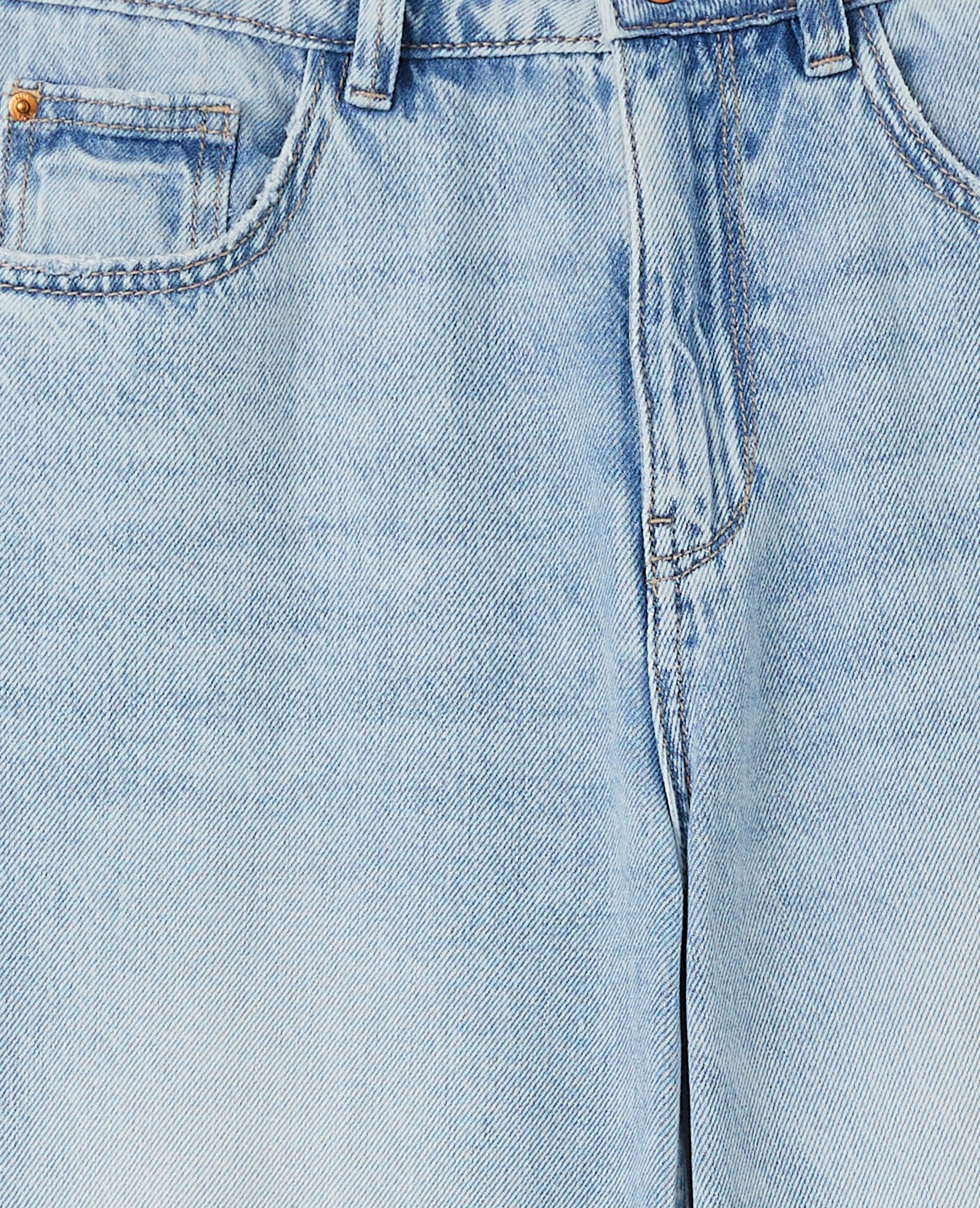 Jean wide taille haute