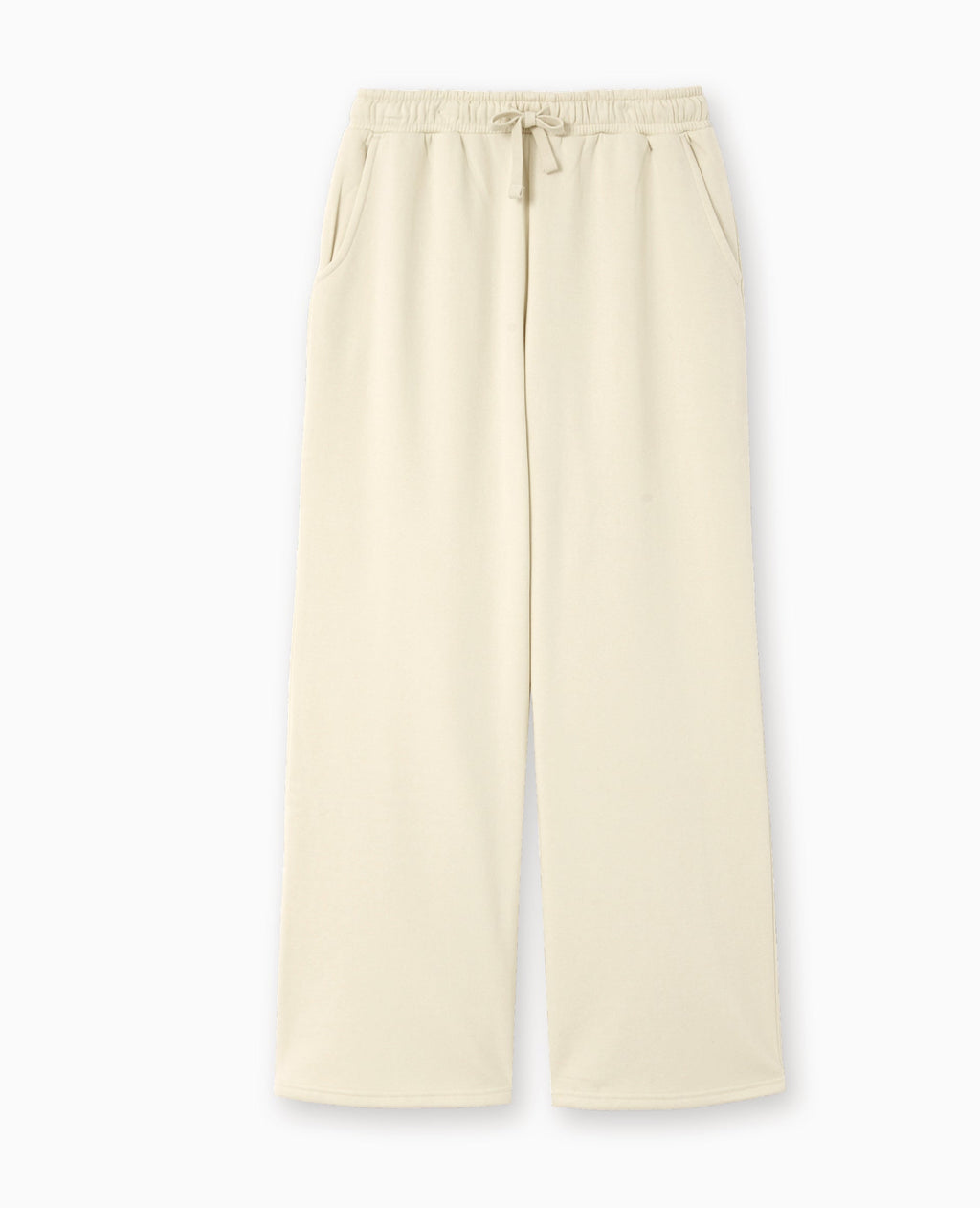 Pantalon de jogging droit en molleton