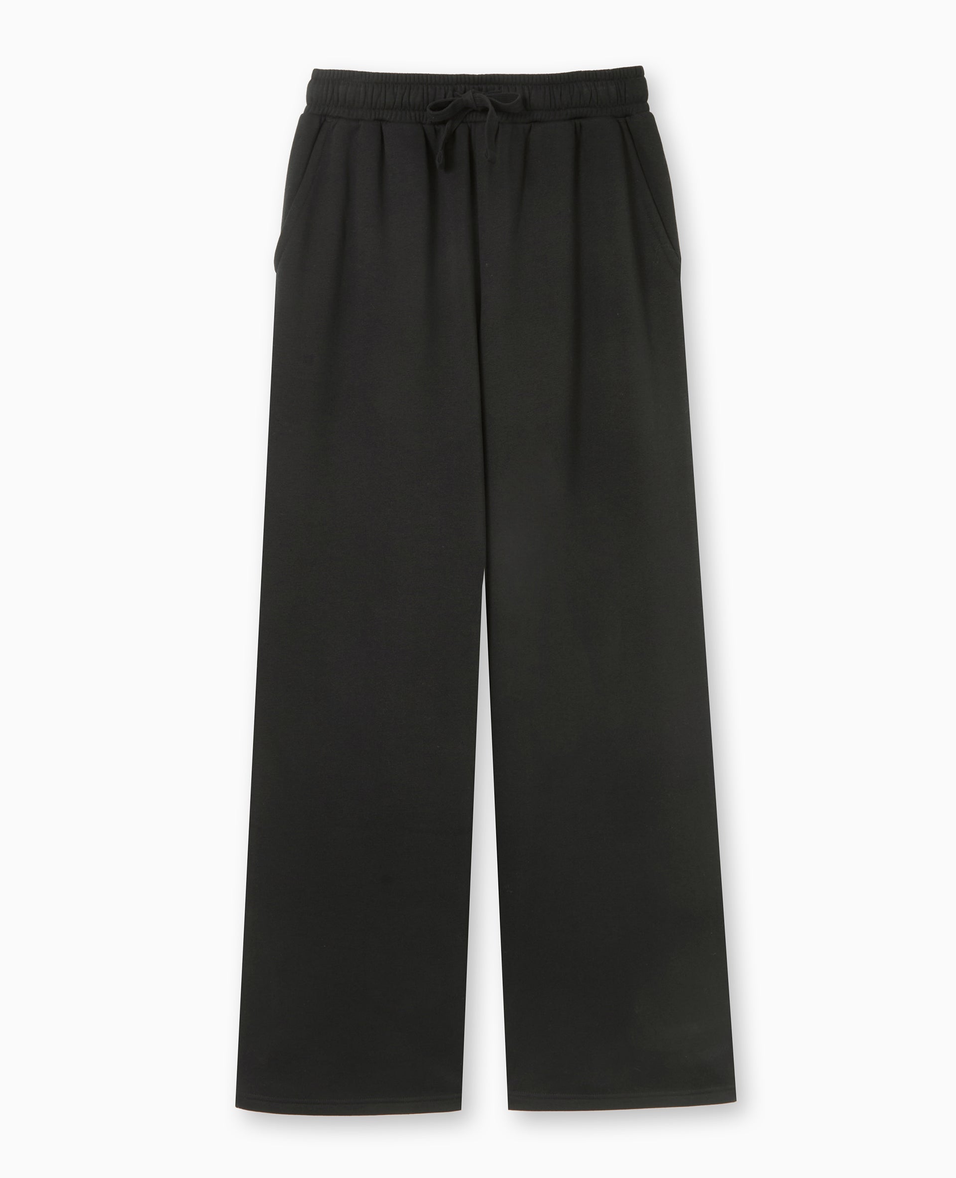 Pantalon de jogging droit en molleton