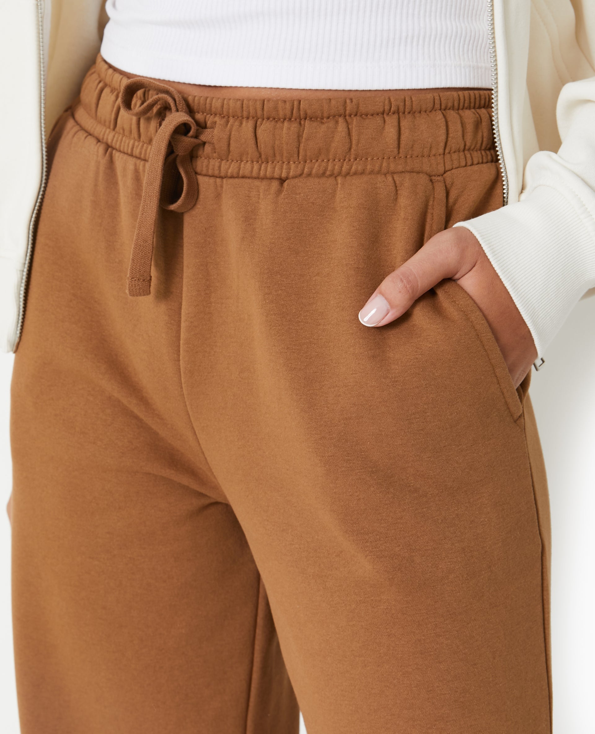 Pantalon de jogging large en molleton