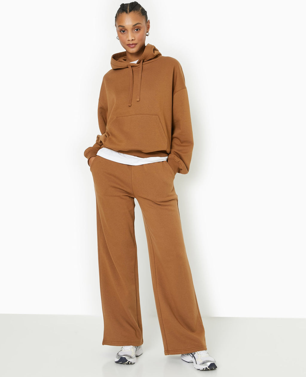 Pantalon de jogging large en molleton