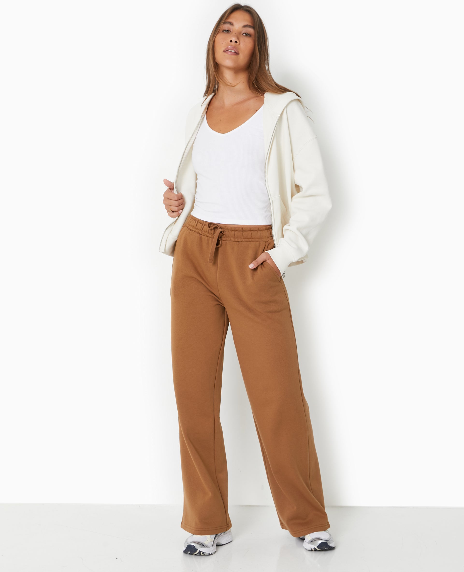 Pantalon de jogging large en molleton