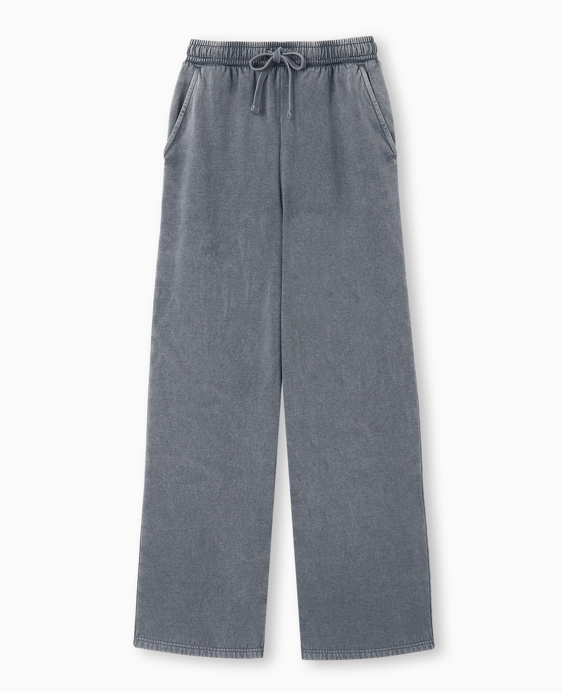Pantalon de jogging droit en molleton