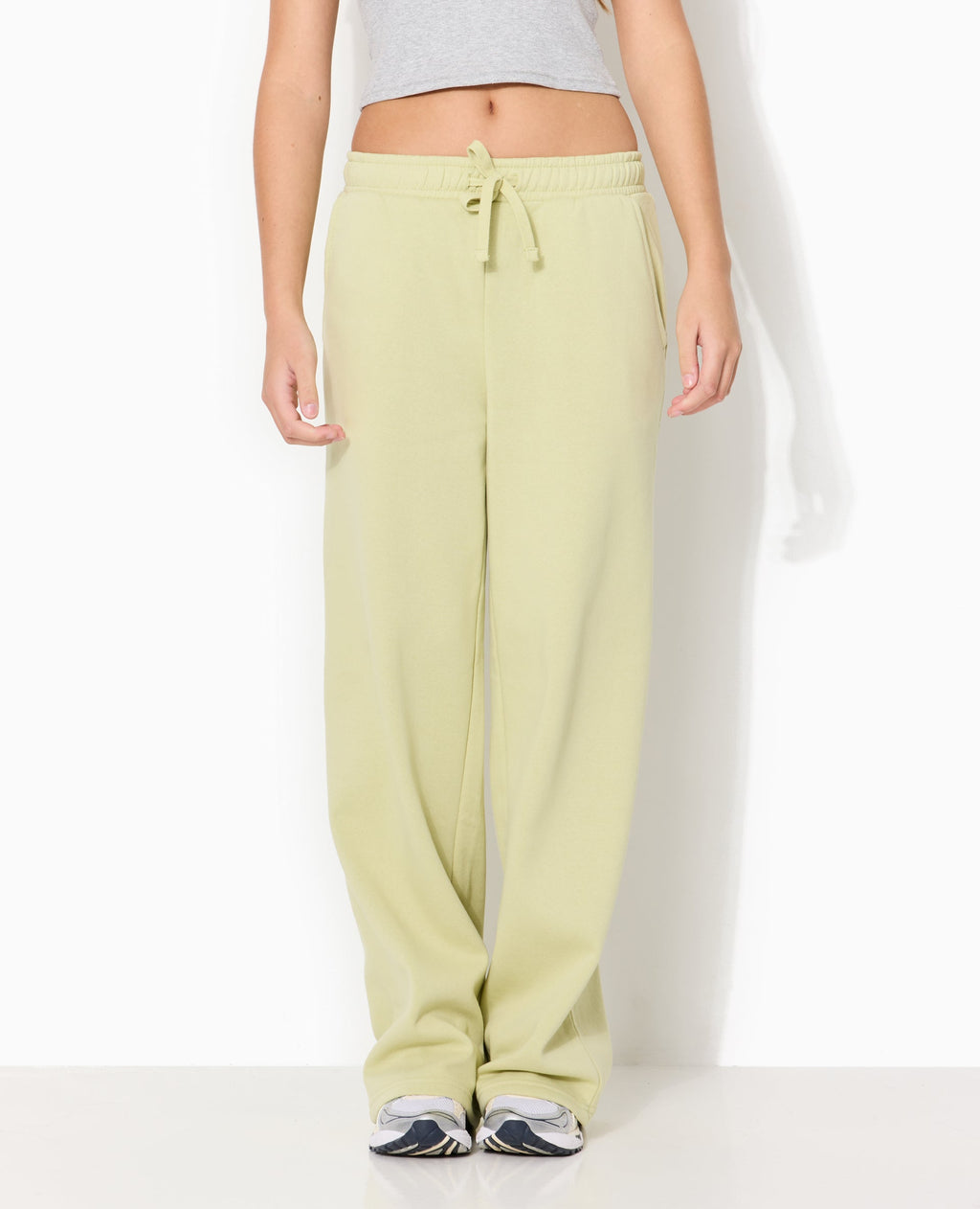 Pantalon de jogging droit en molleton