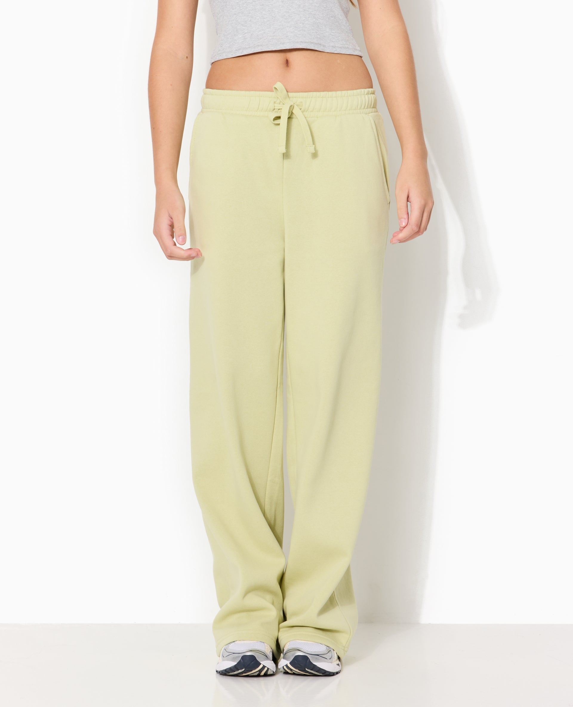 Pantalon de jogging droit en molleton