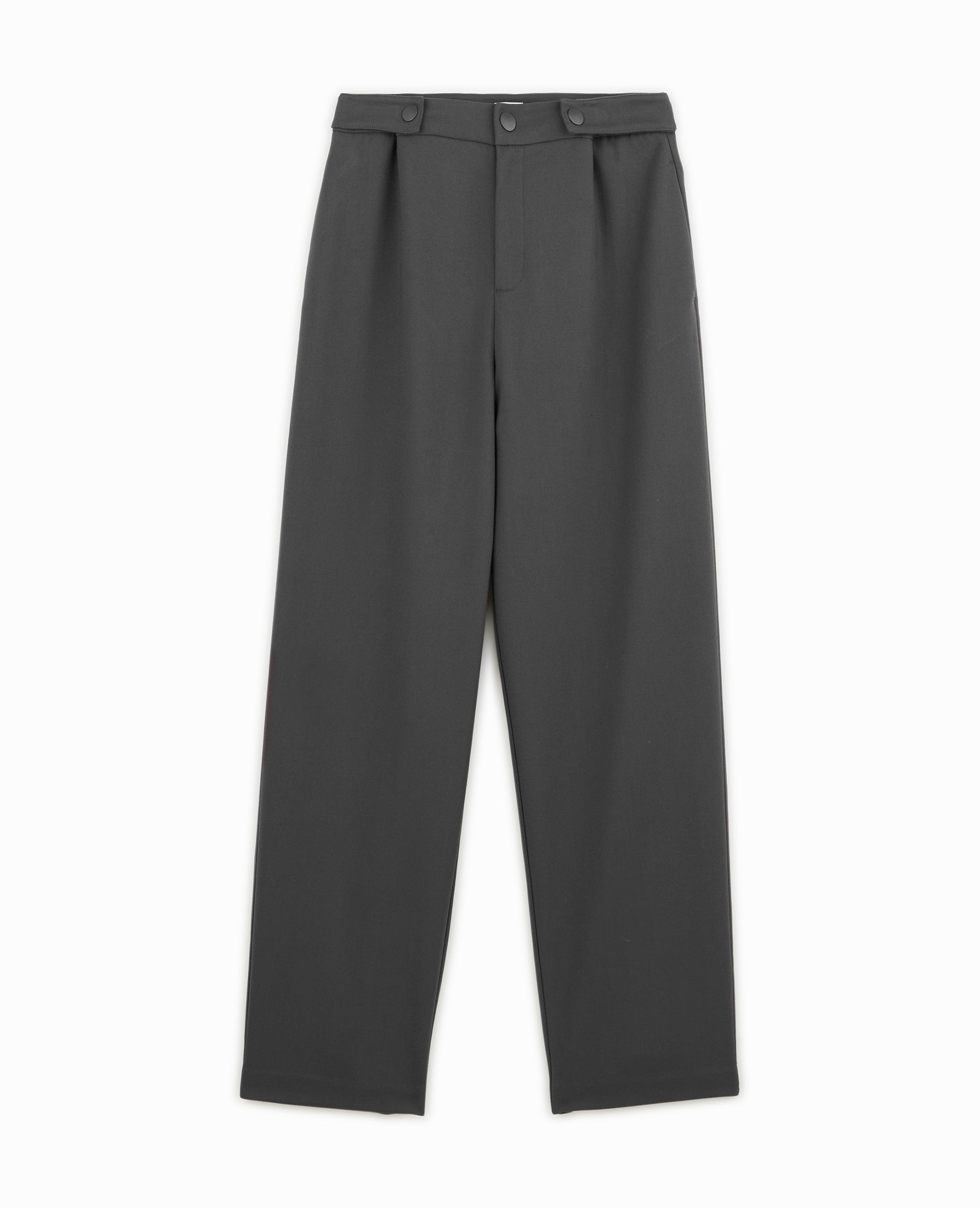 Pantalon large taille basse