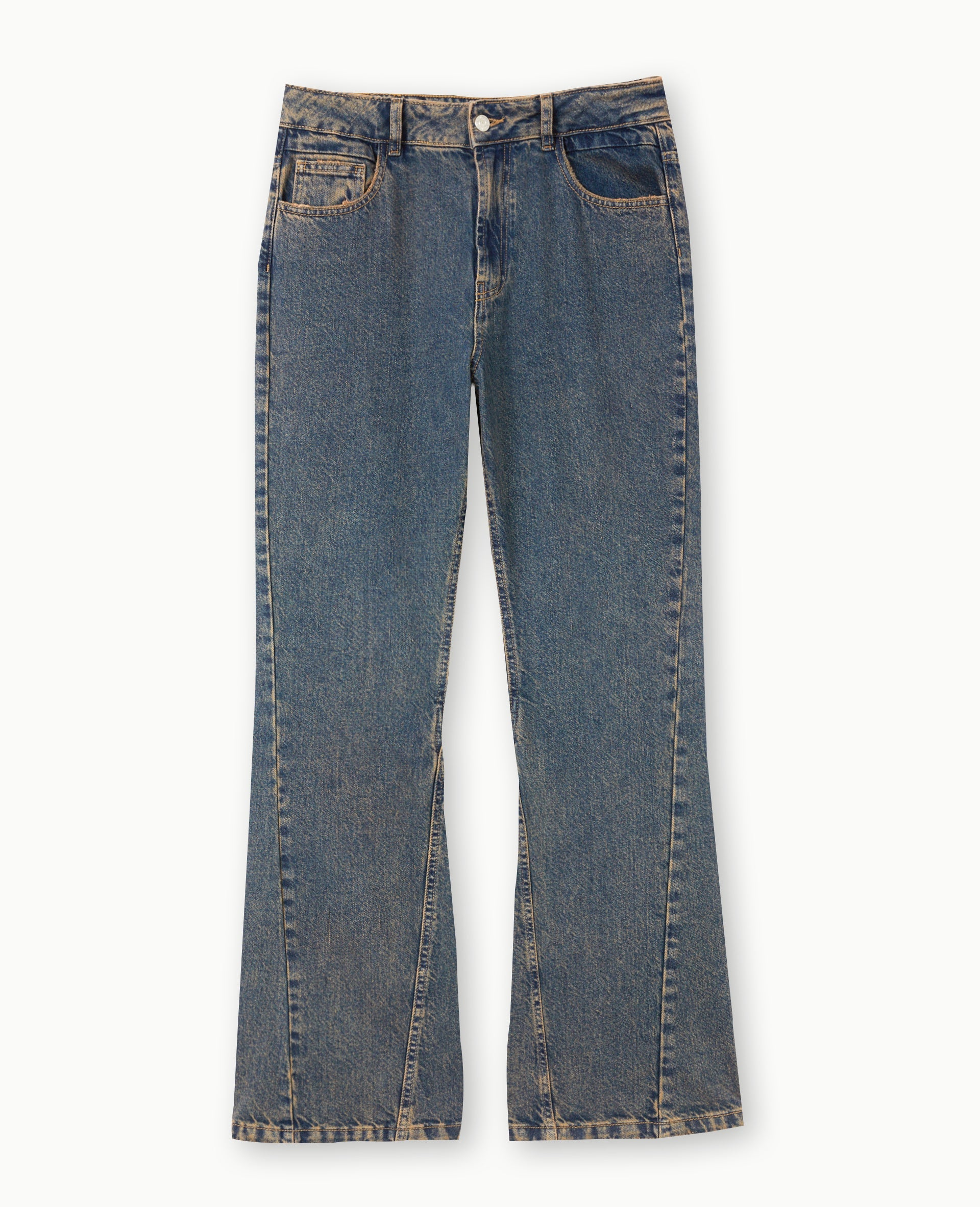 Jean flare effet dirty