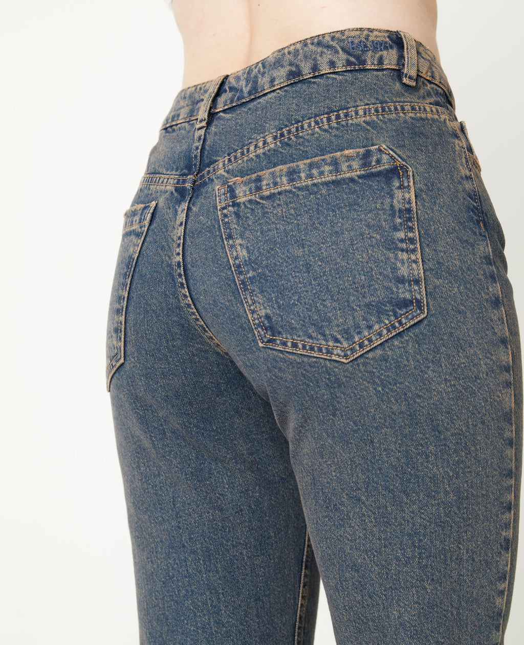 Jean flare effet dirty