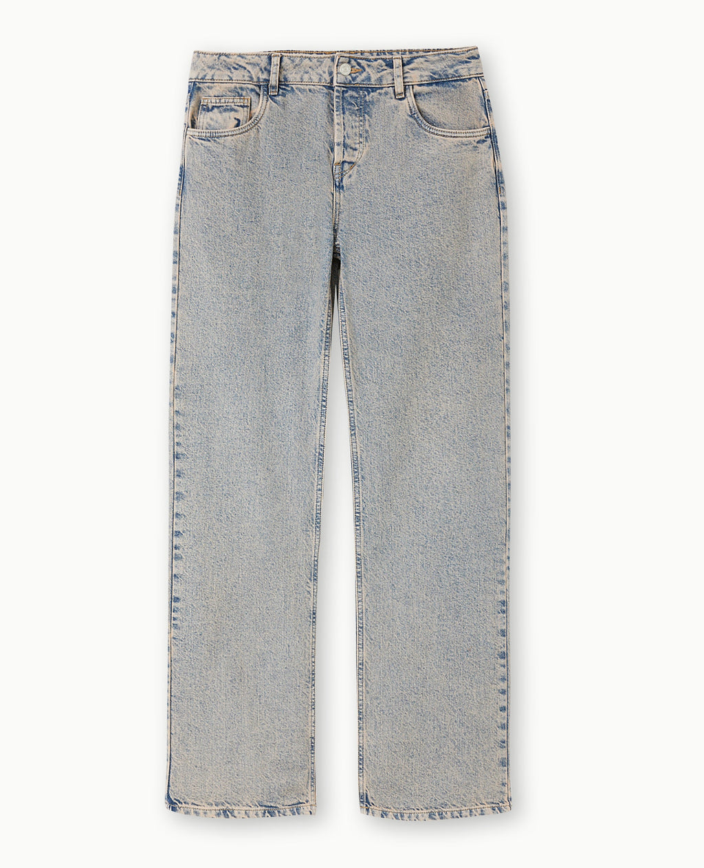 Jean wide taille basse
