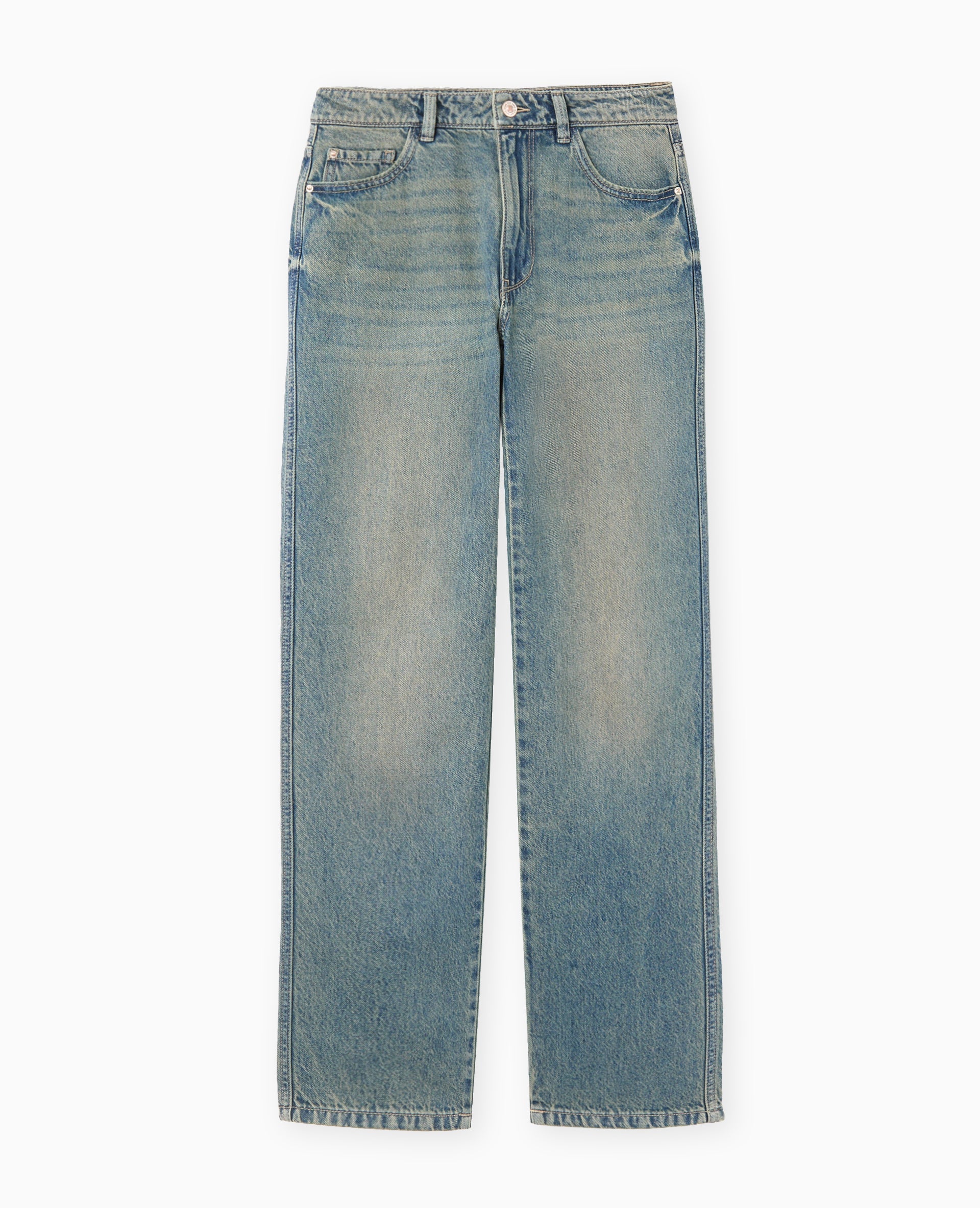 J90-2 / Jean straight taille medium effet dirty