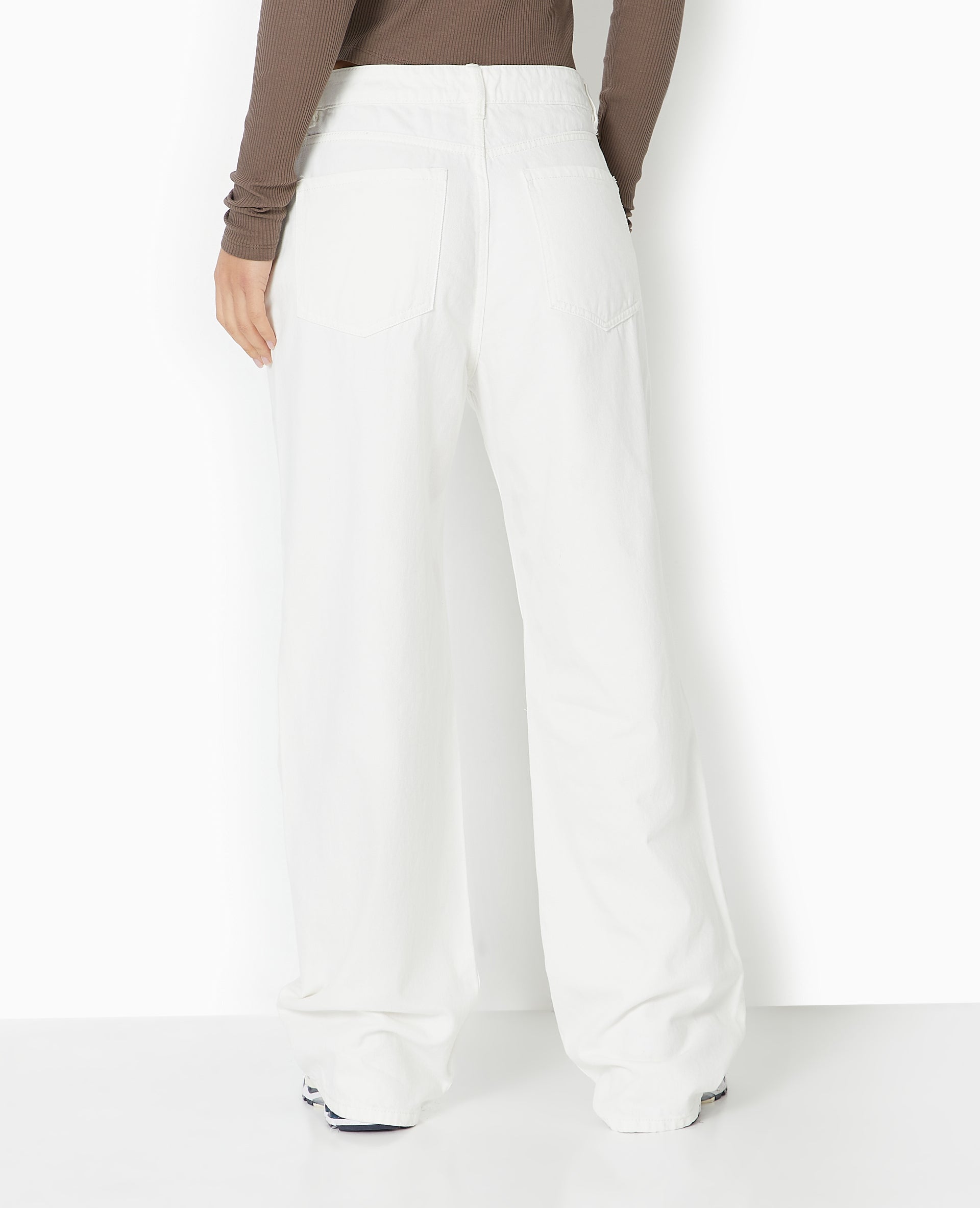 Jean wide loose extra long