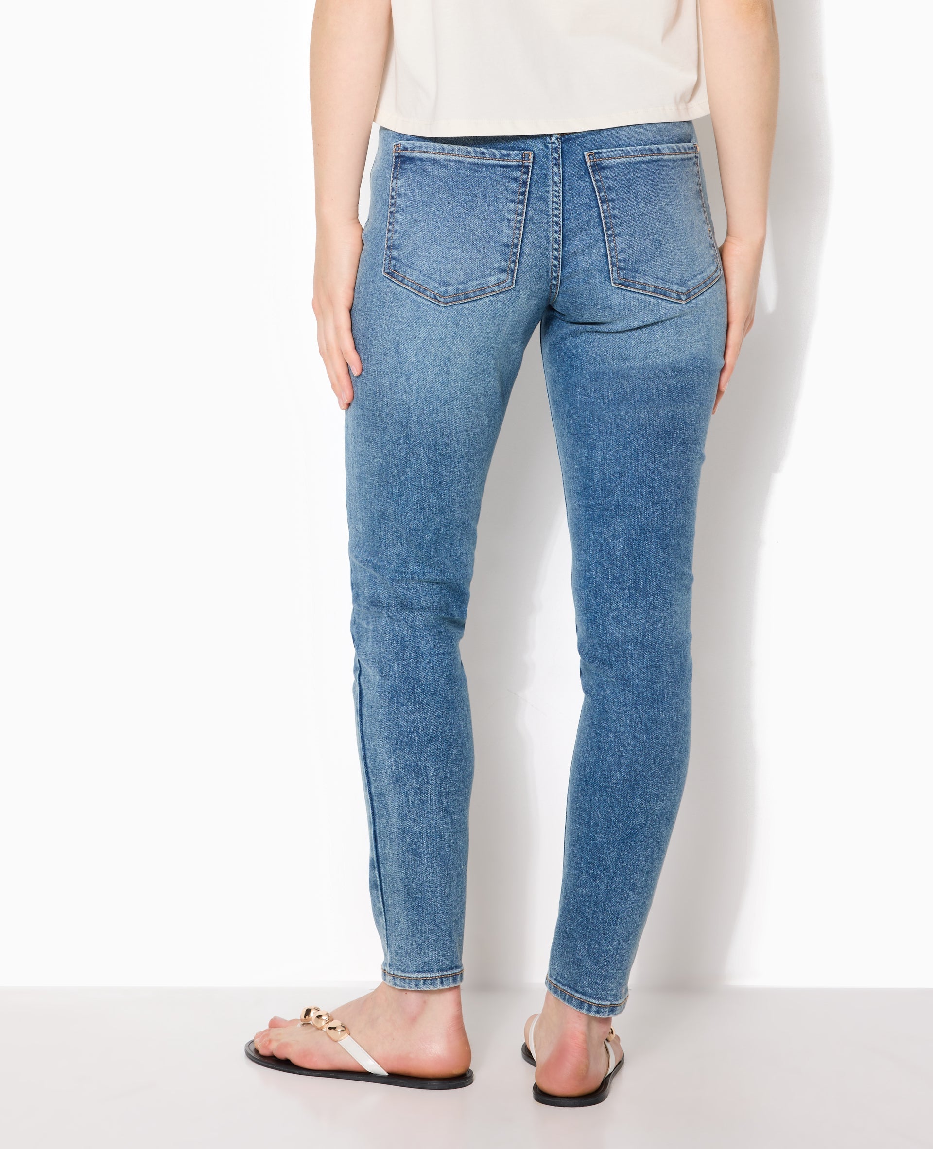 J20-1 / Jean skinny taille haute
