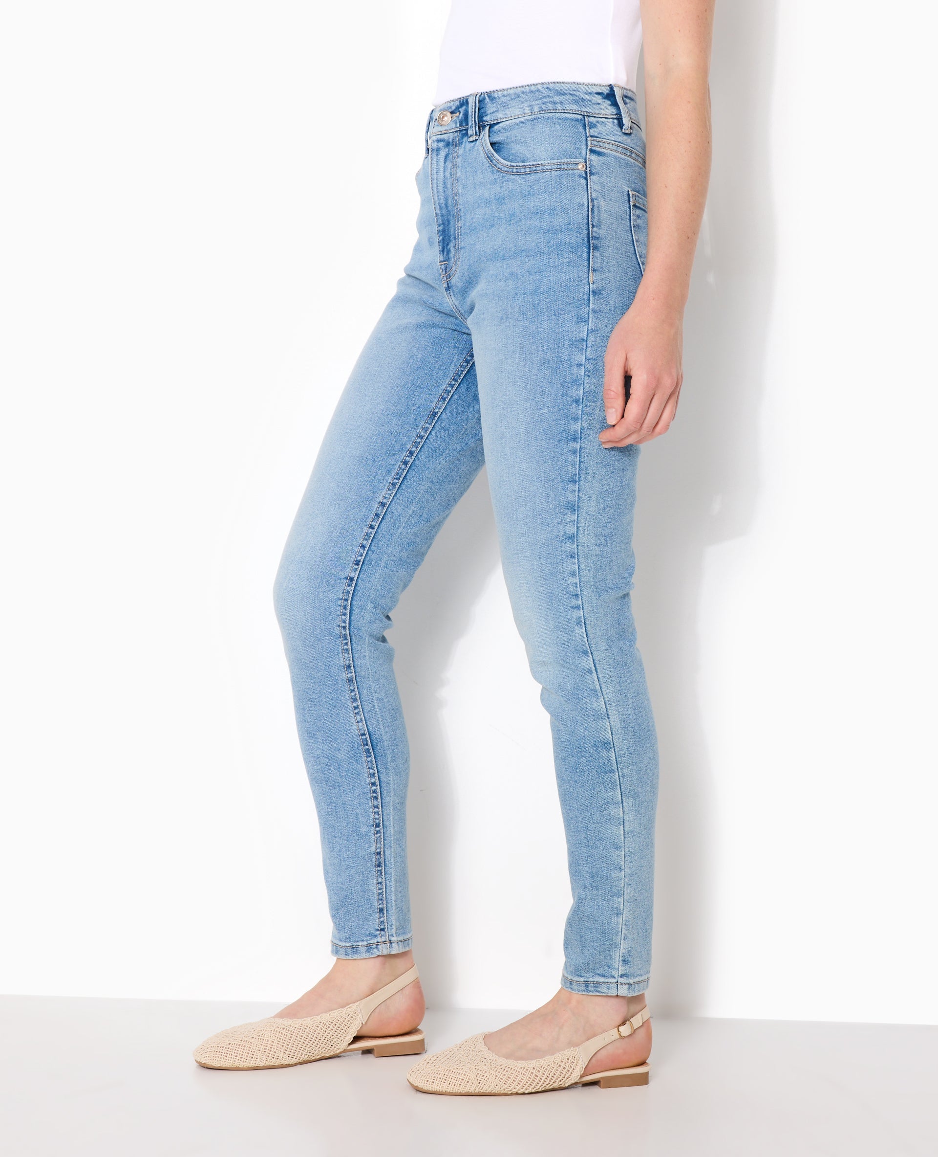 J20-1 / Jean skinny taille haute