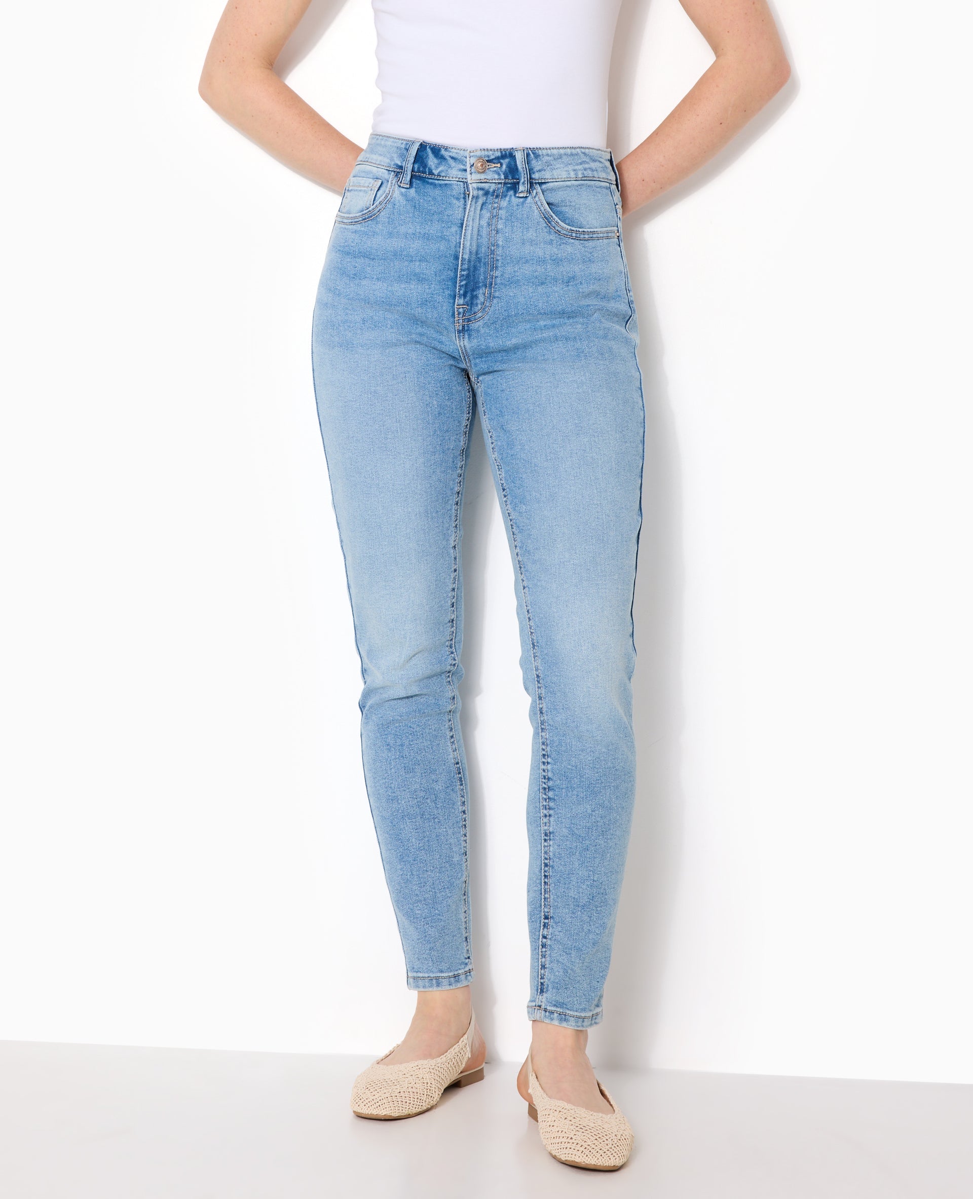 J20-1 / Jean skinny taille haute