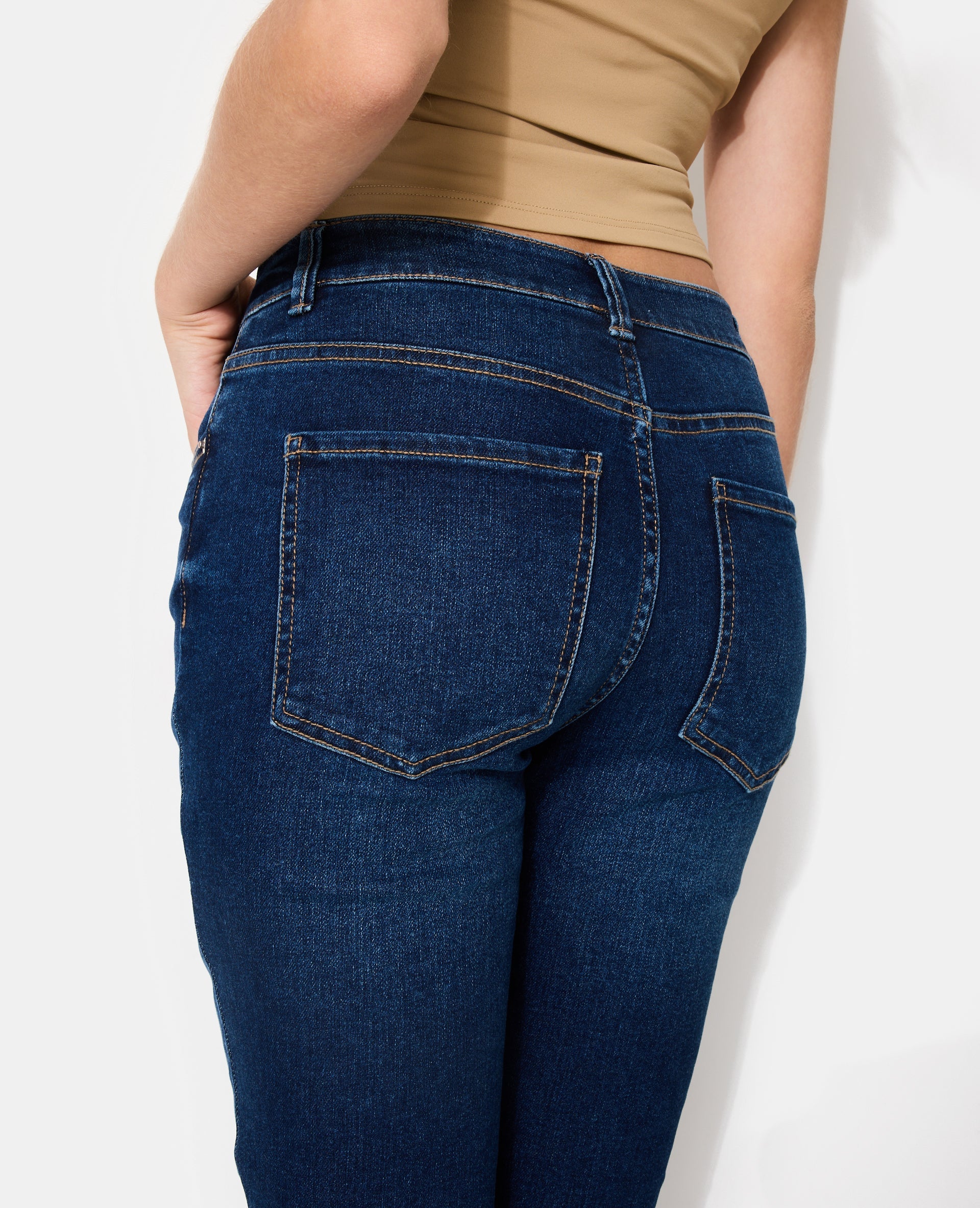 Jean skinny taille haute
