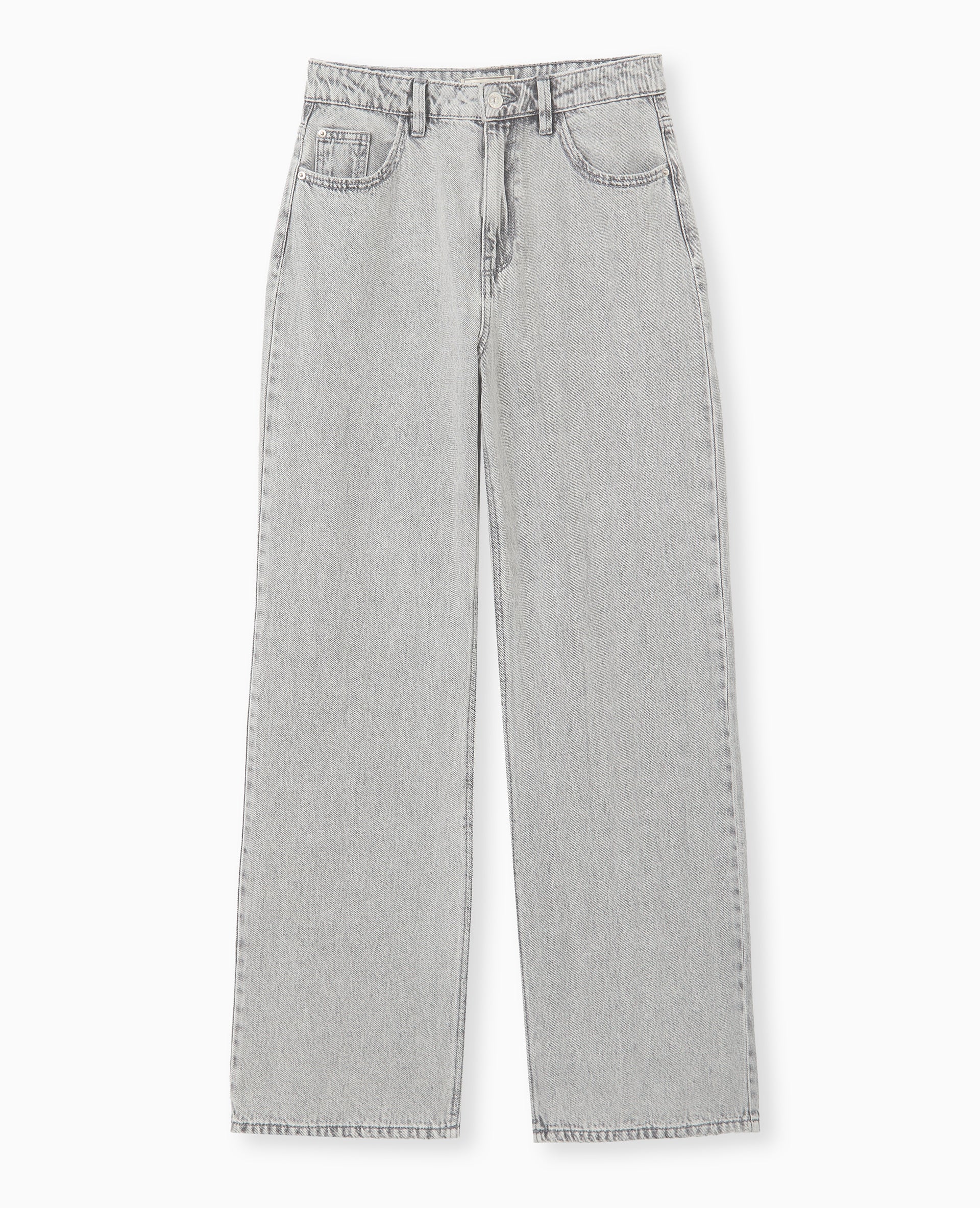 Jean wide taille haute