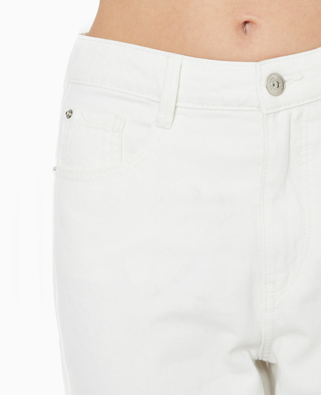 Jean mom taille haute