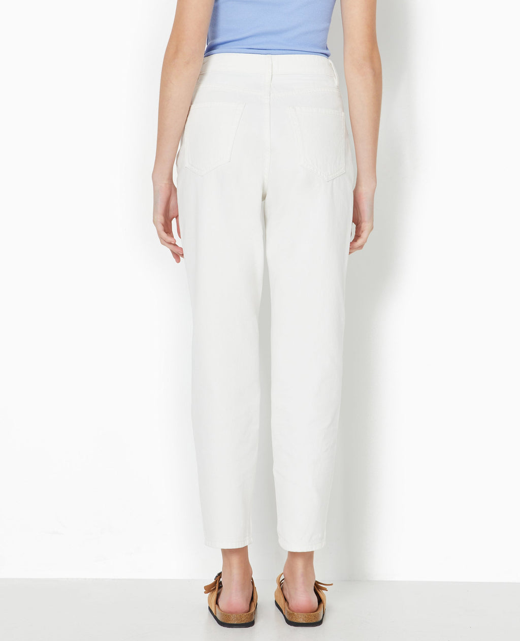 Jean mom taille haute