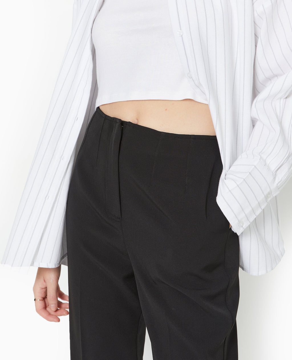 Pantalon city 7/8ème taille haute