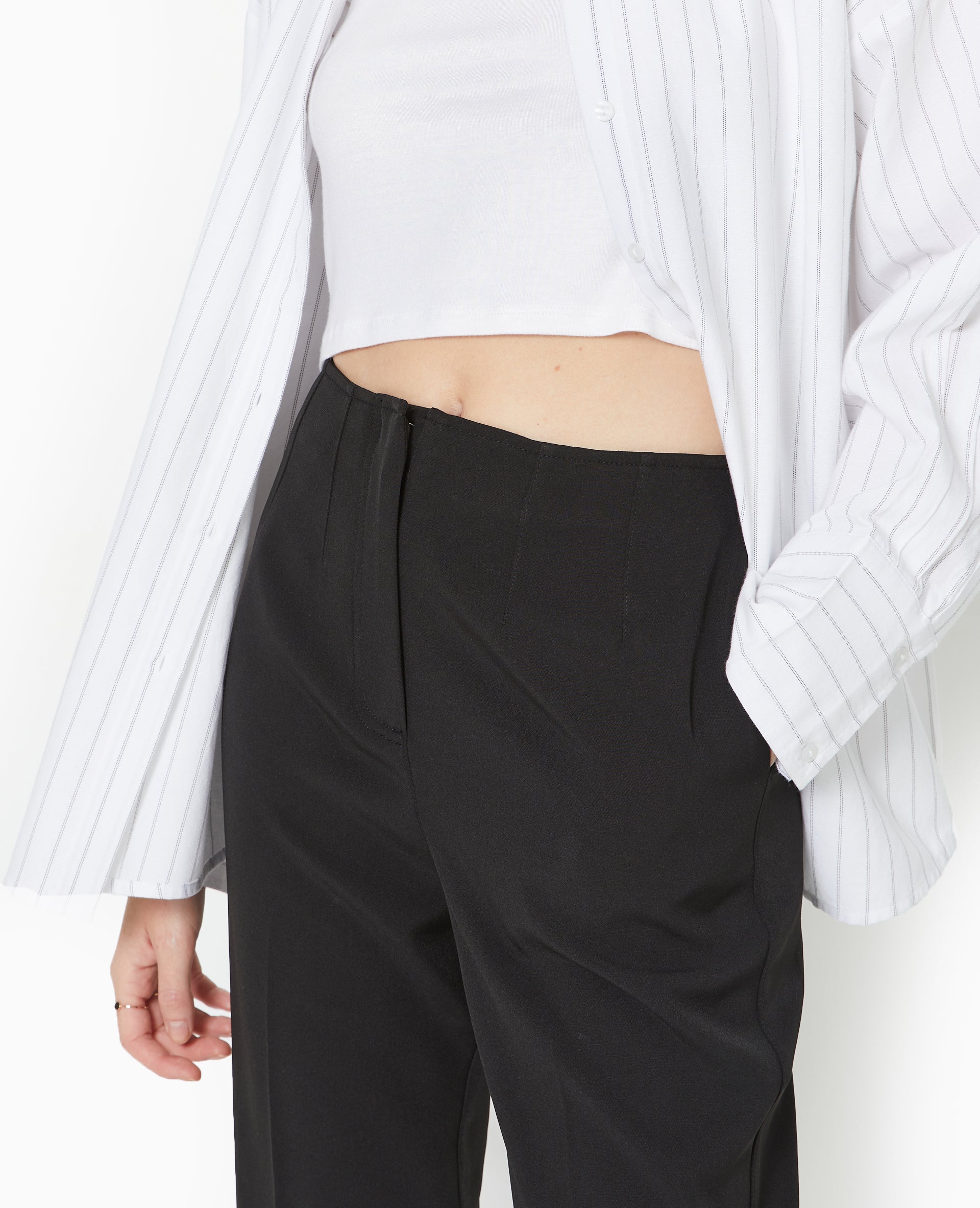 Pantalon city 7/8ème taille haute