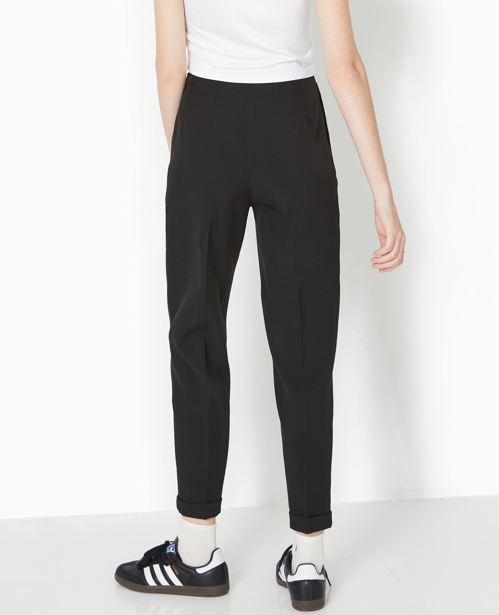 Pantalon city 7/8ème taille haute