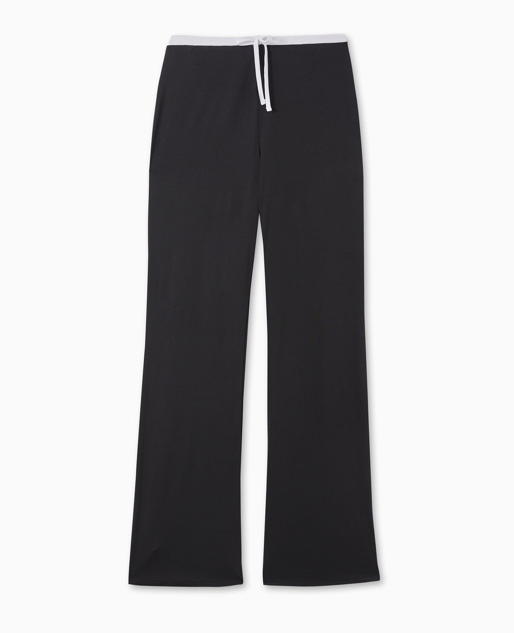 Pantalon large en maille extensible