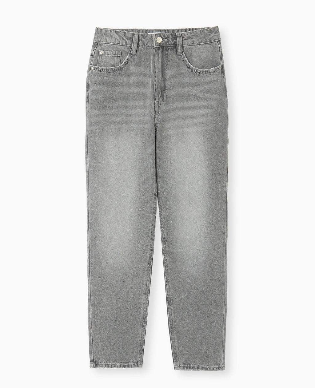 Jean mom taille haute