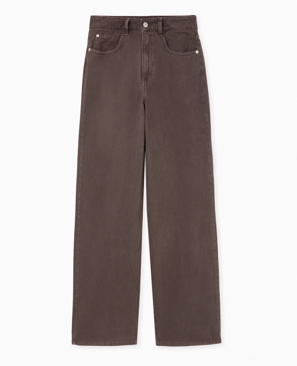 Jean wide taille haute