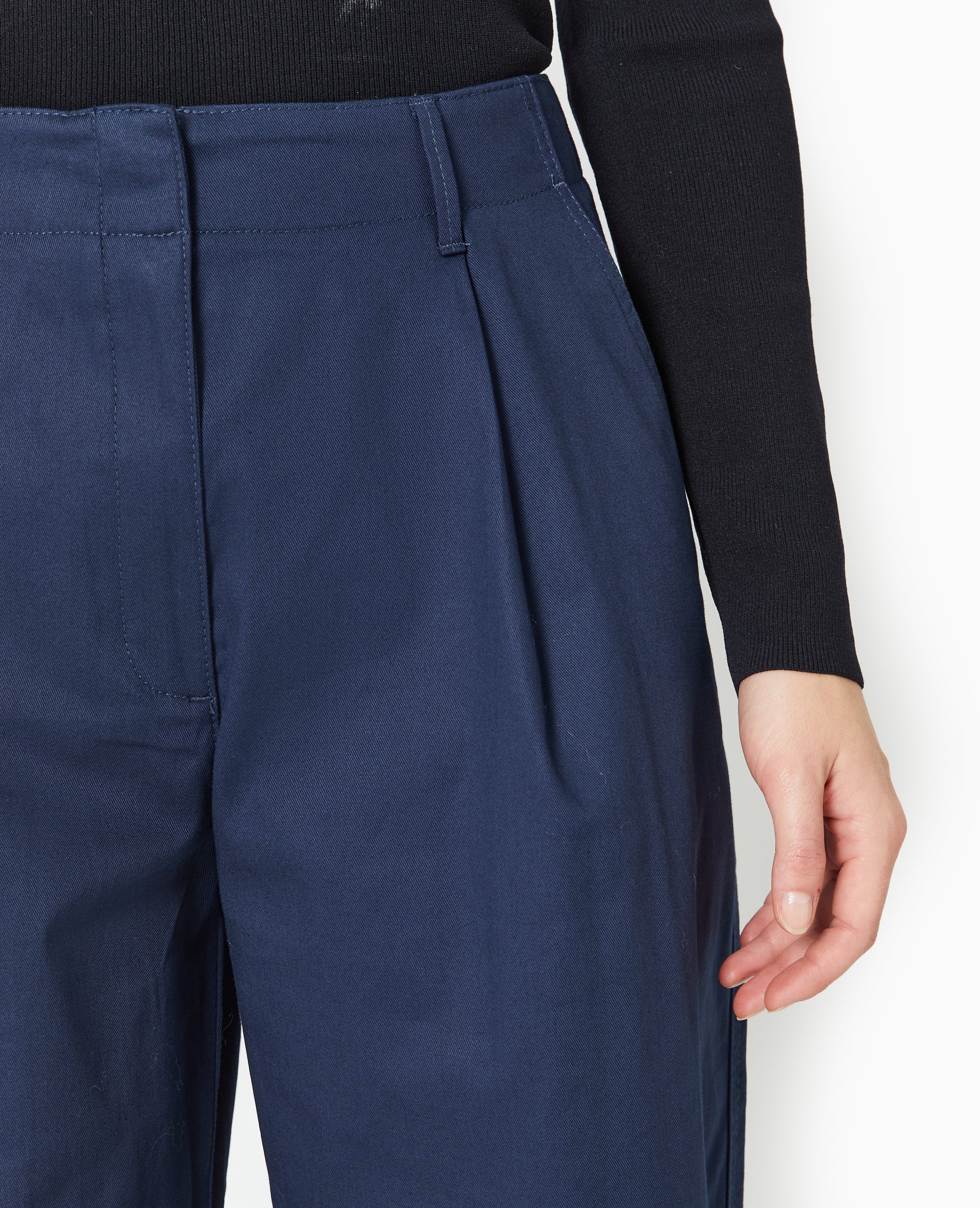 Pantalon balloon en toile