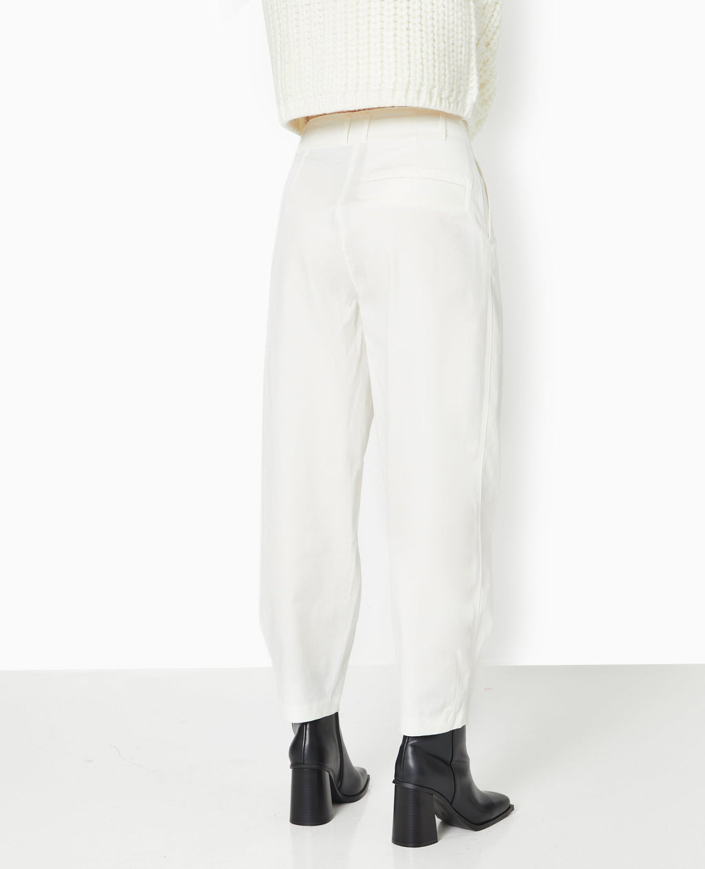 Pantalon balloon en toile