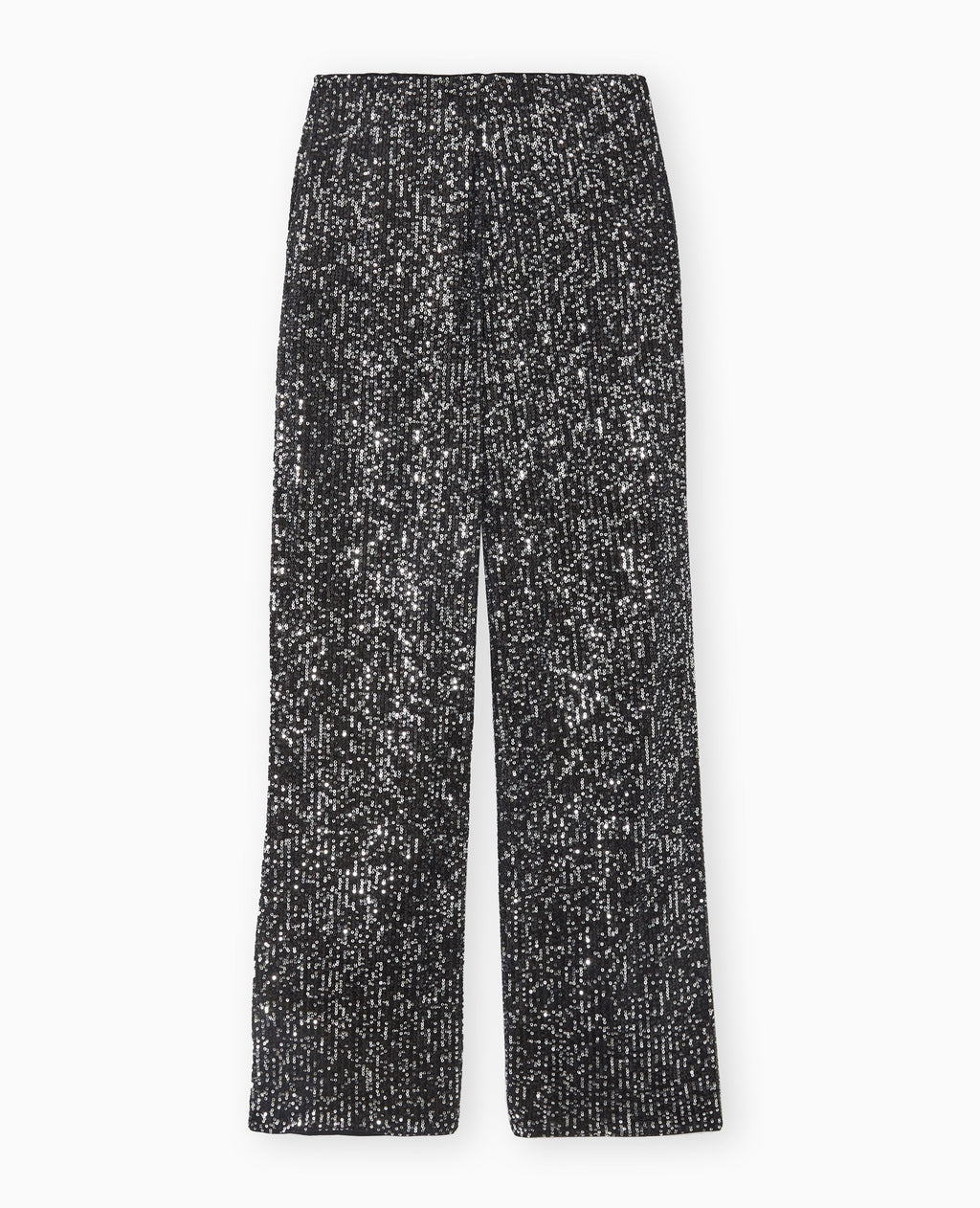 Pantalon large et doit avec sequins