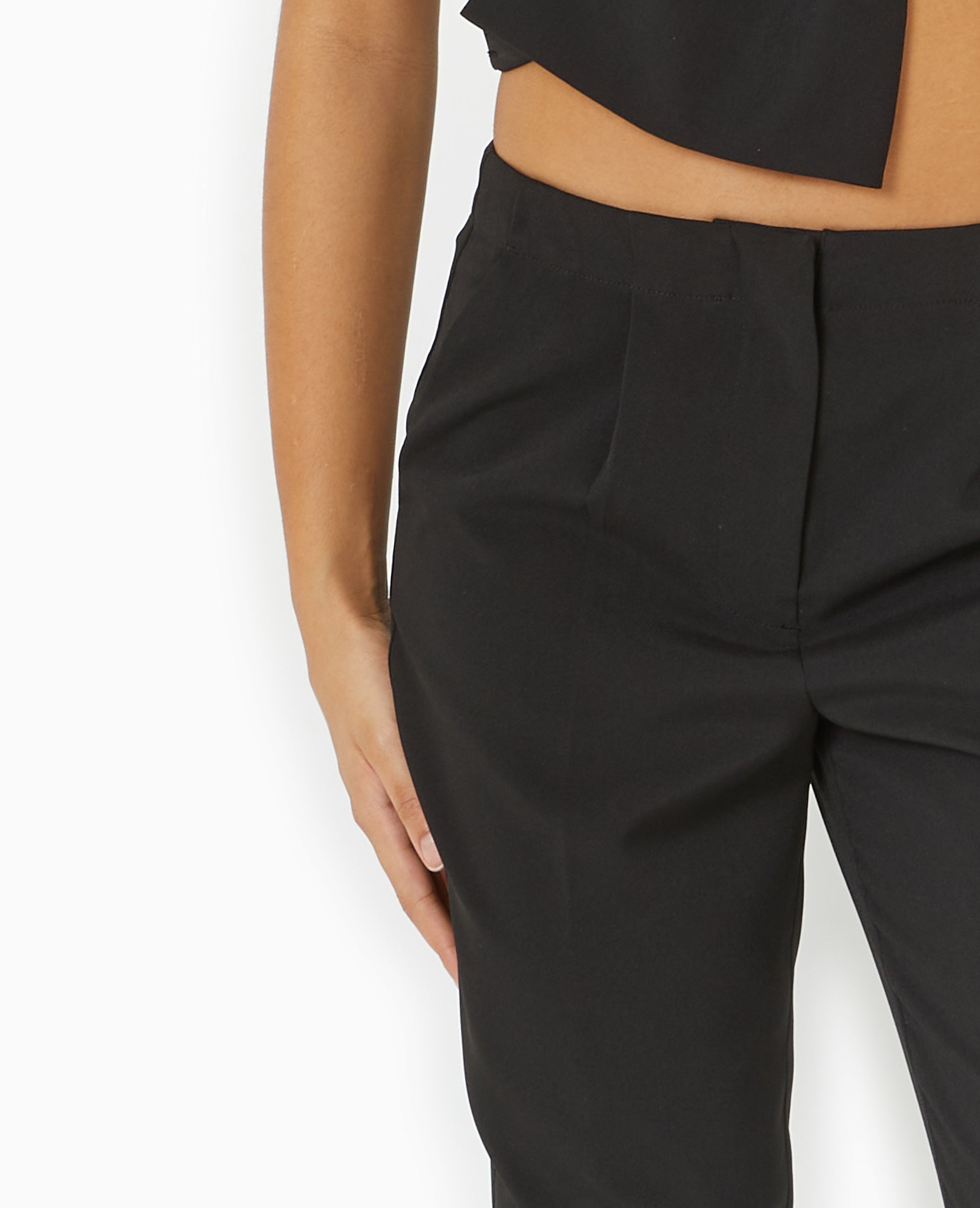 Pantalon city forme carotte