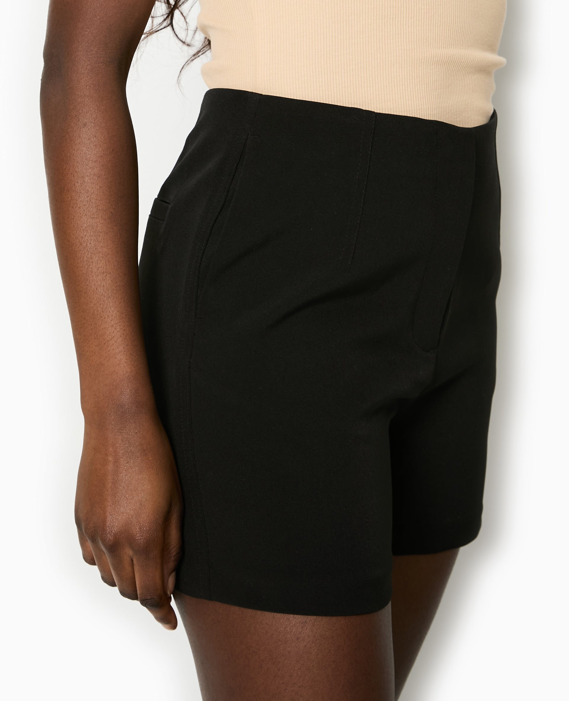 Short city taille haute