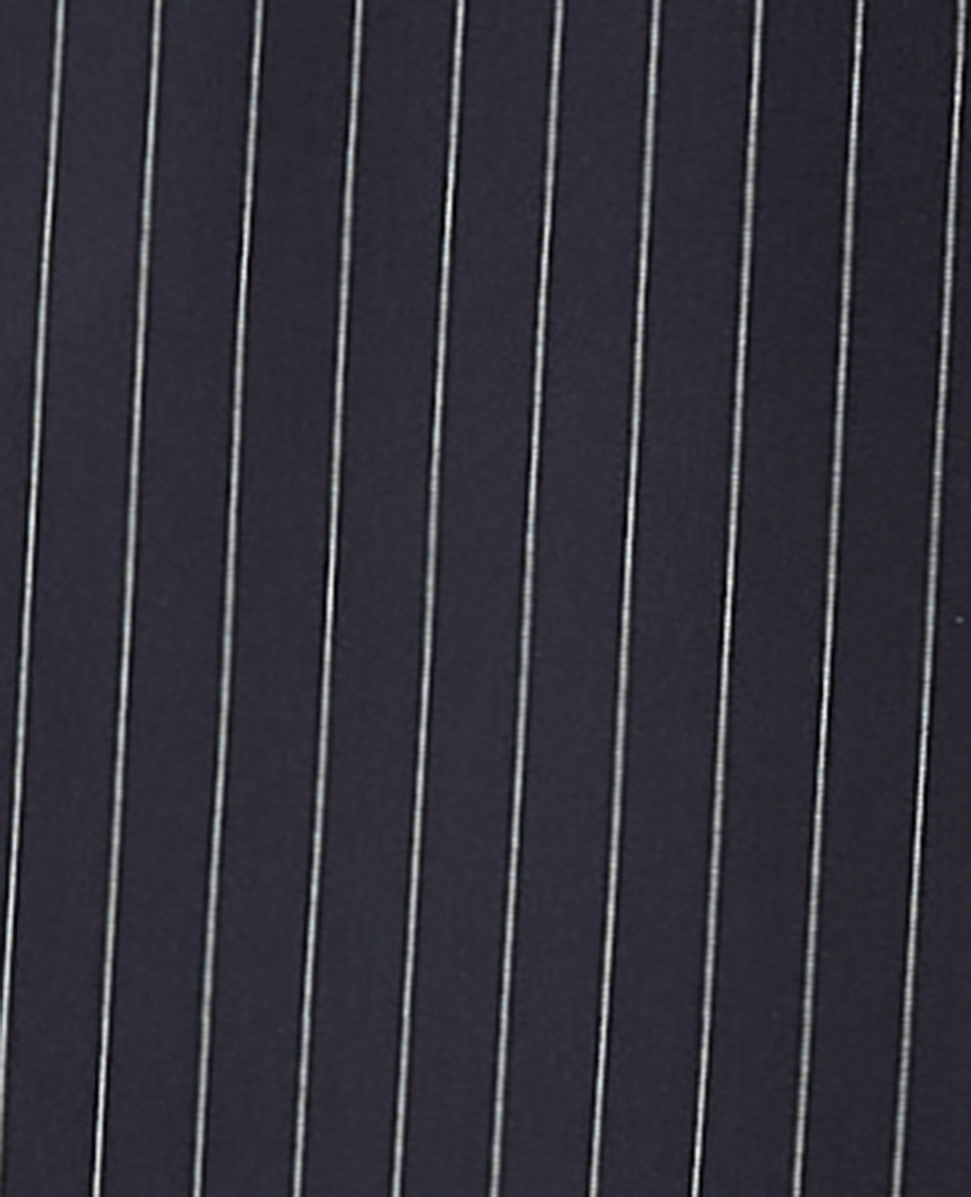 Pantalon droit taille élastiquée rayures banquier