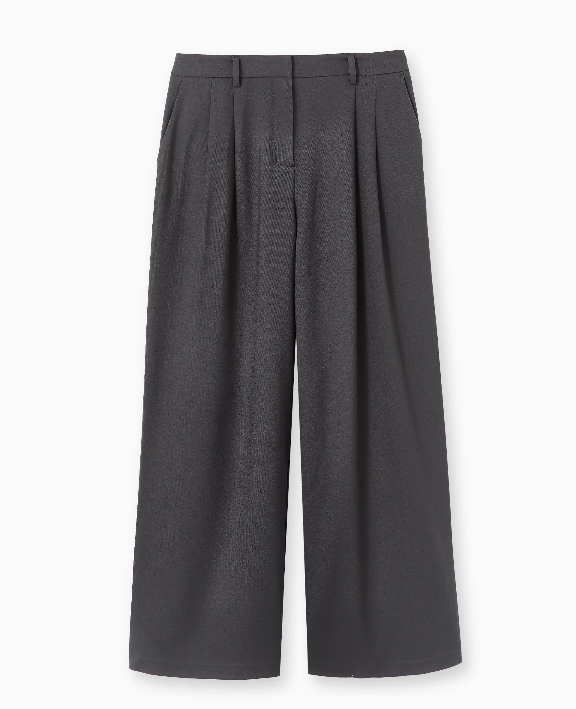 Pantalon large avec pinces