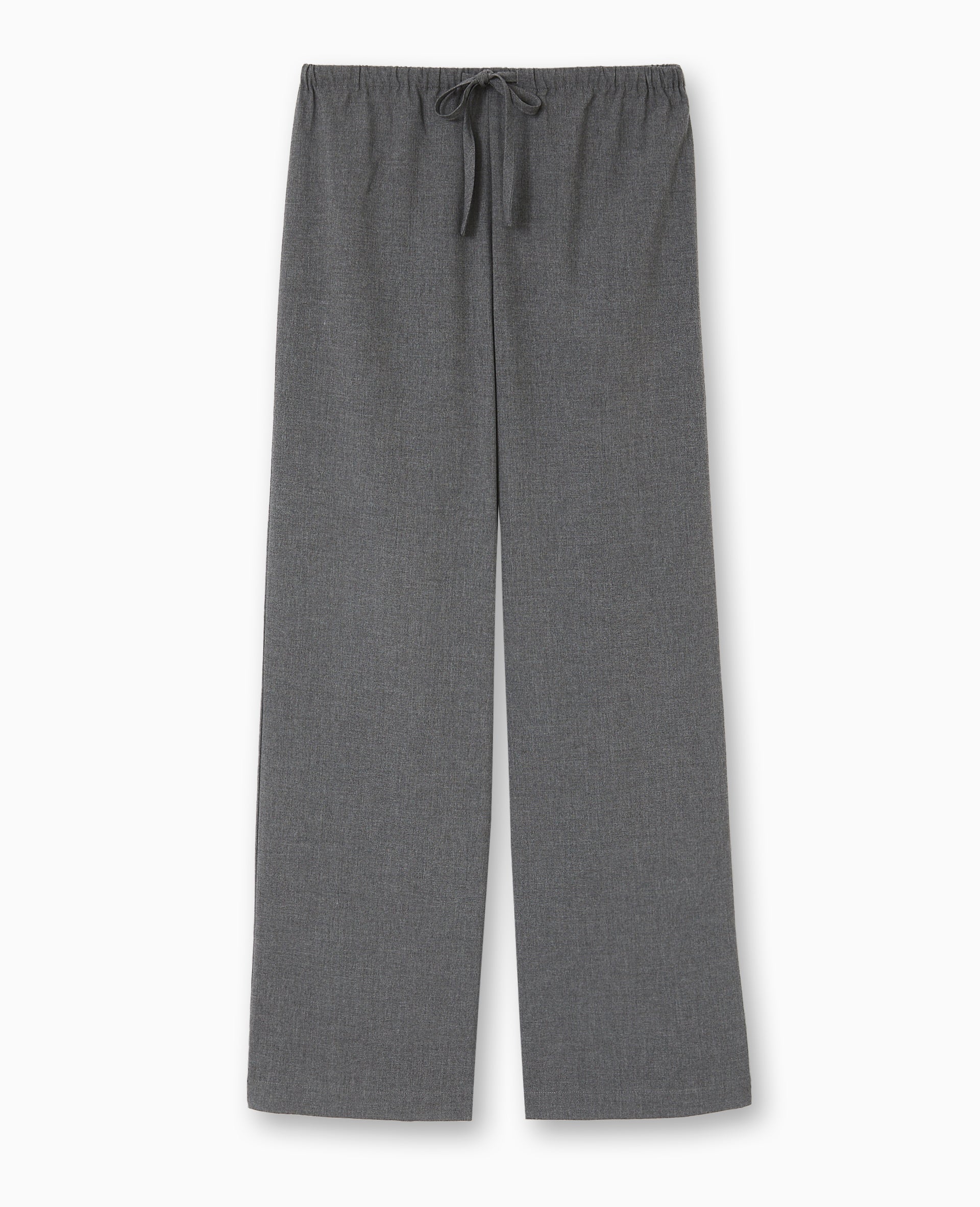 Pantalon droit taille élastiquée