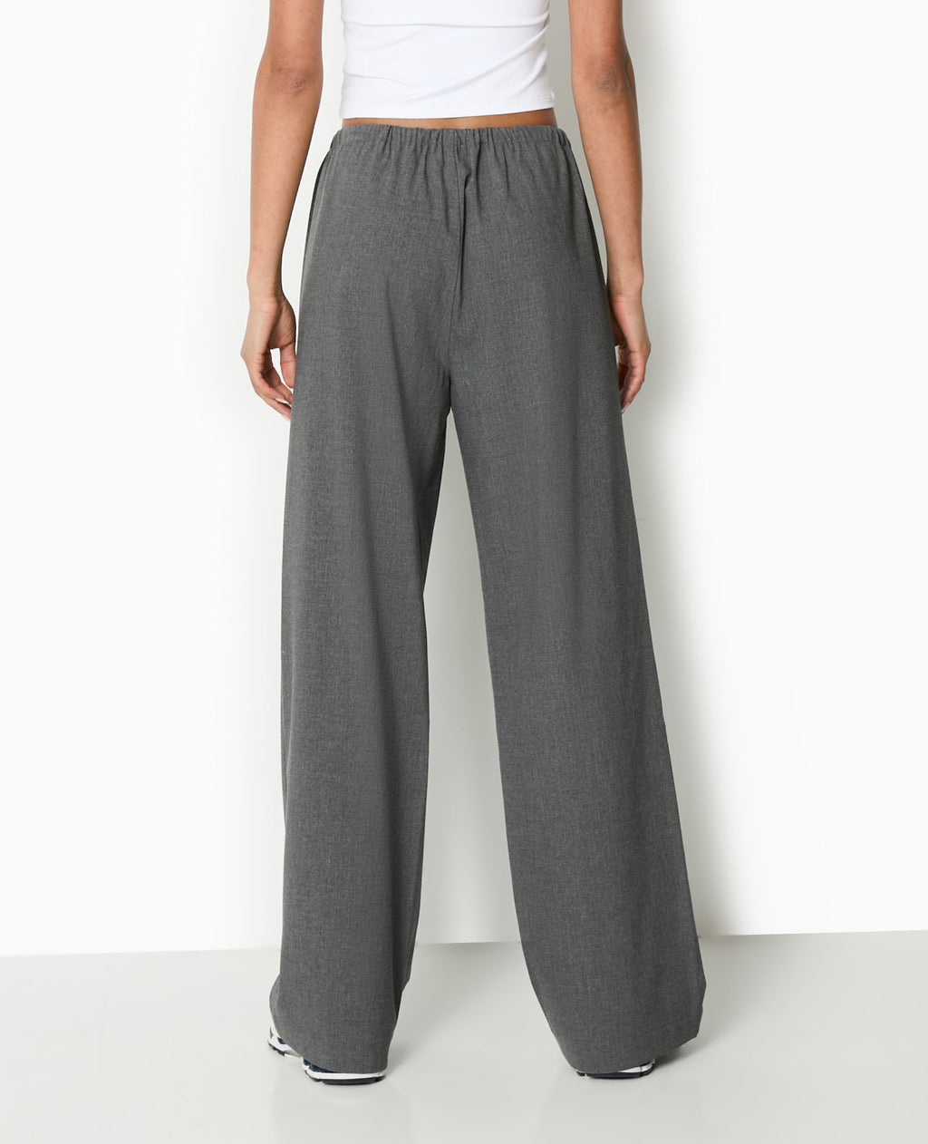 Pantalon droit taille élastiquée