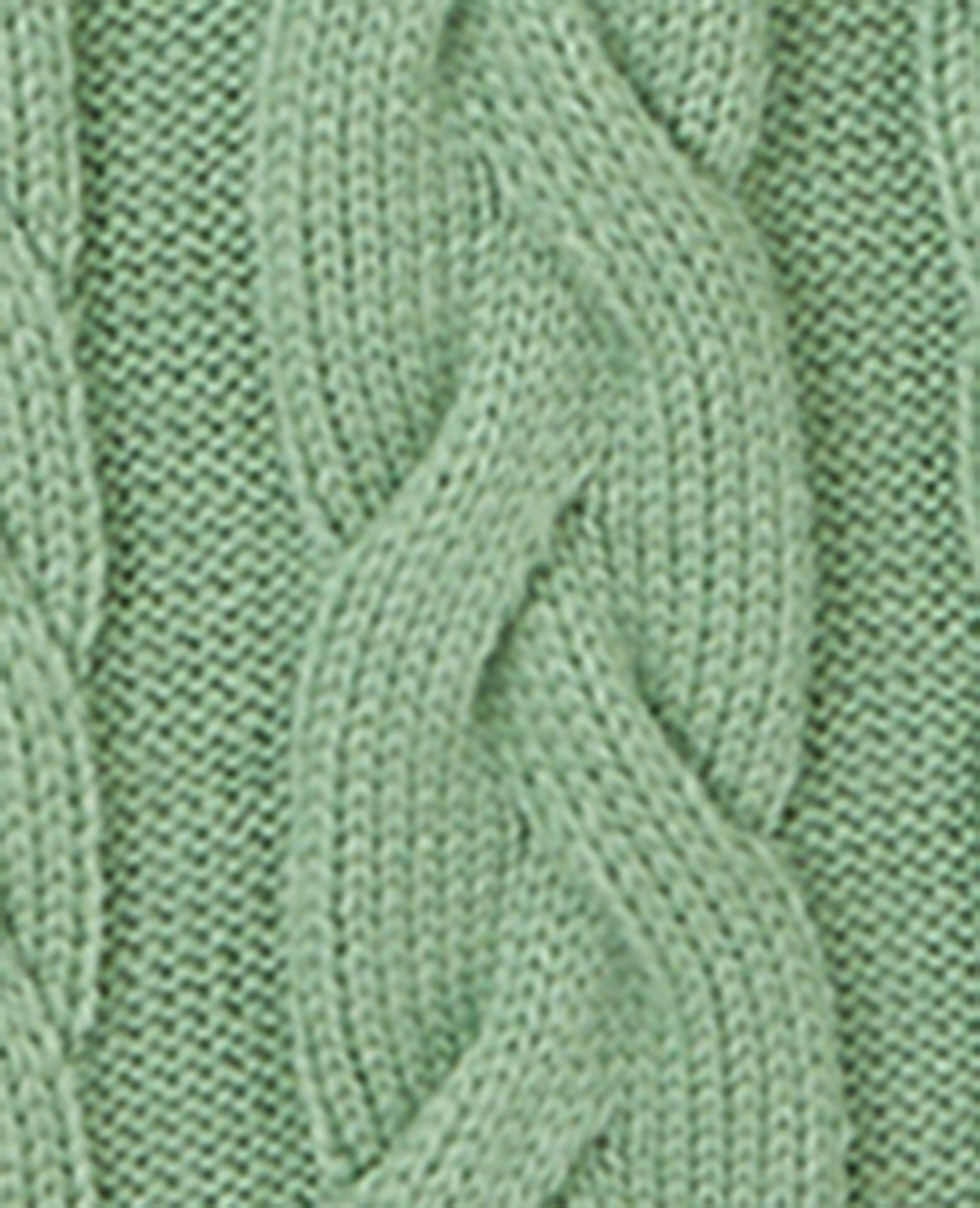 Pantalon droit en maille torsadée