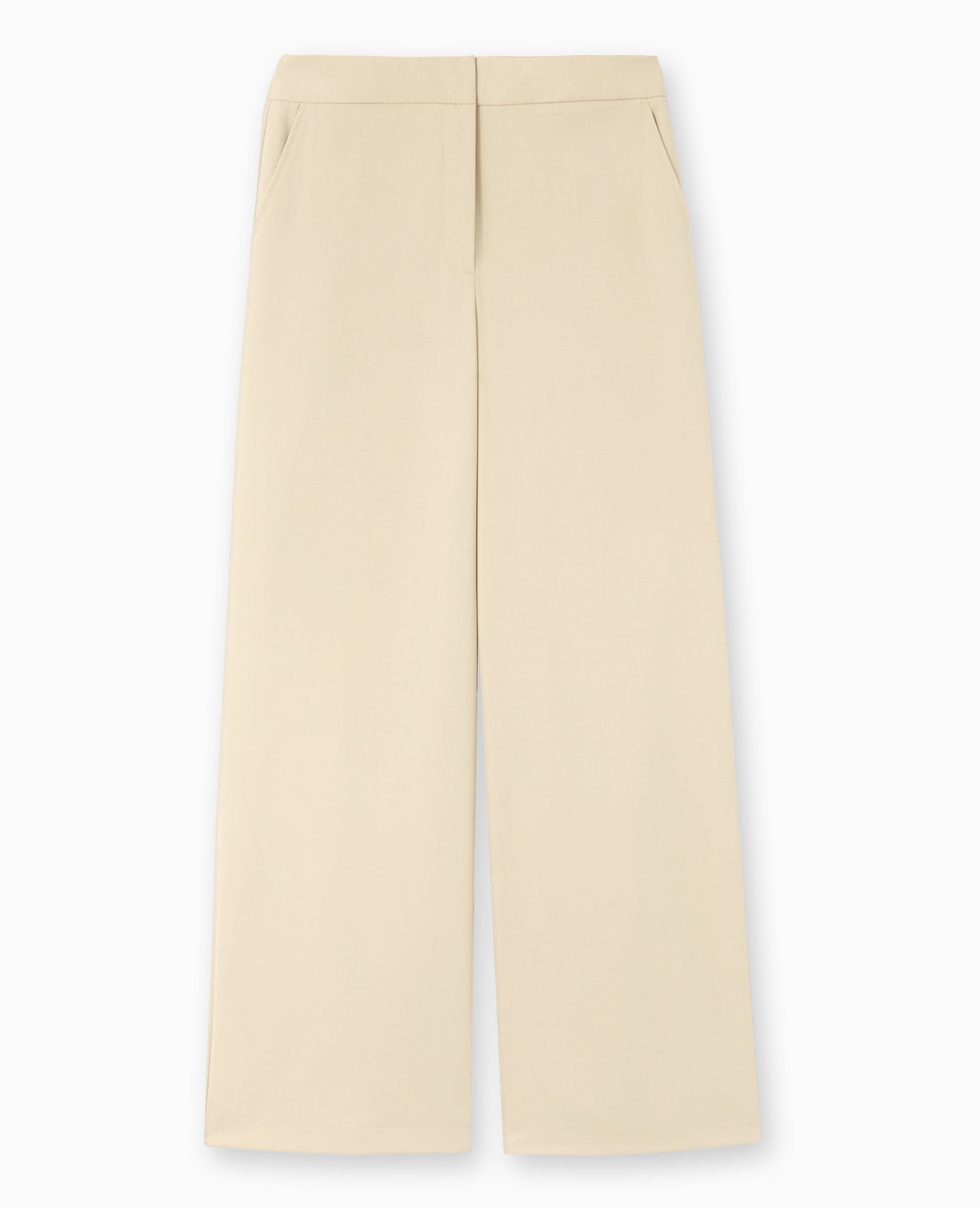 Pantalon large et droit taille regular