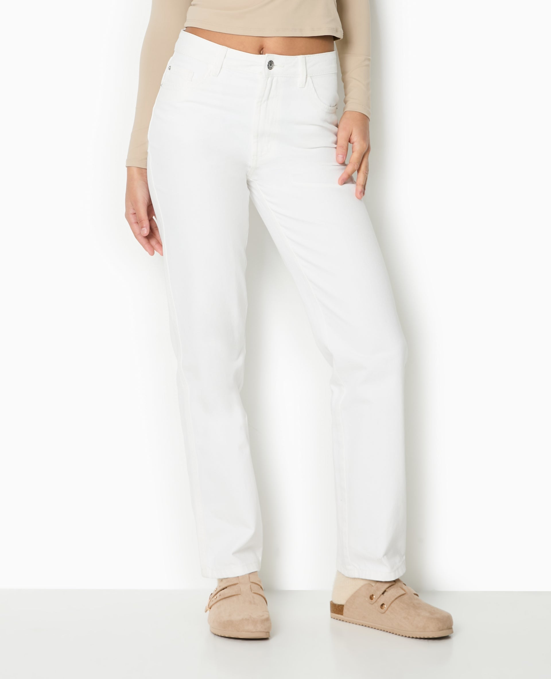 Jean droit taille regular